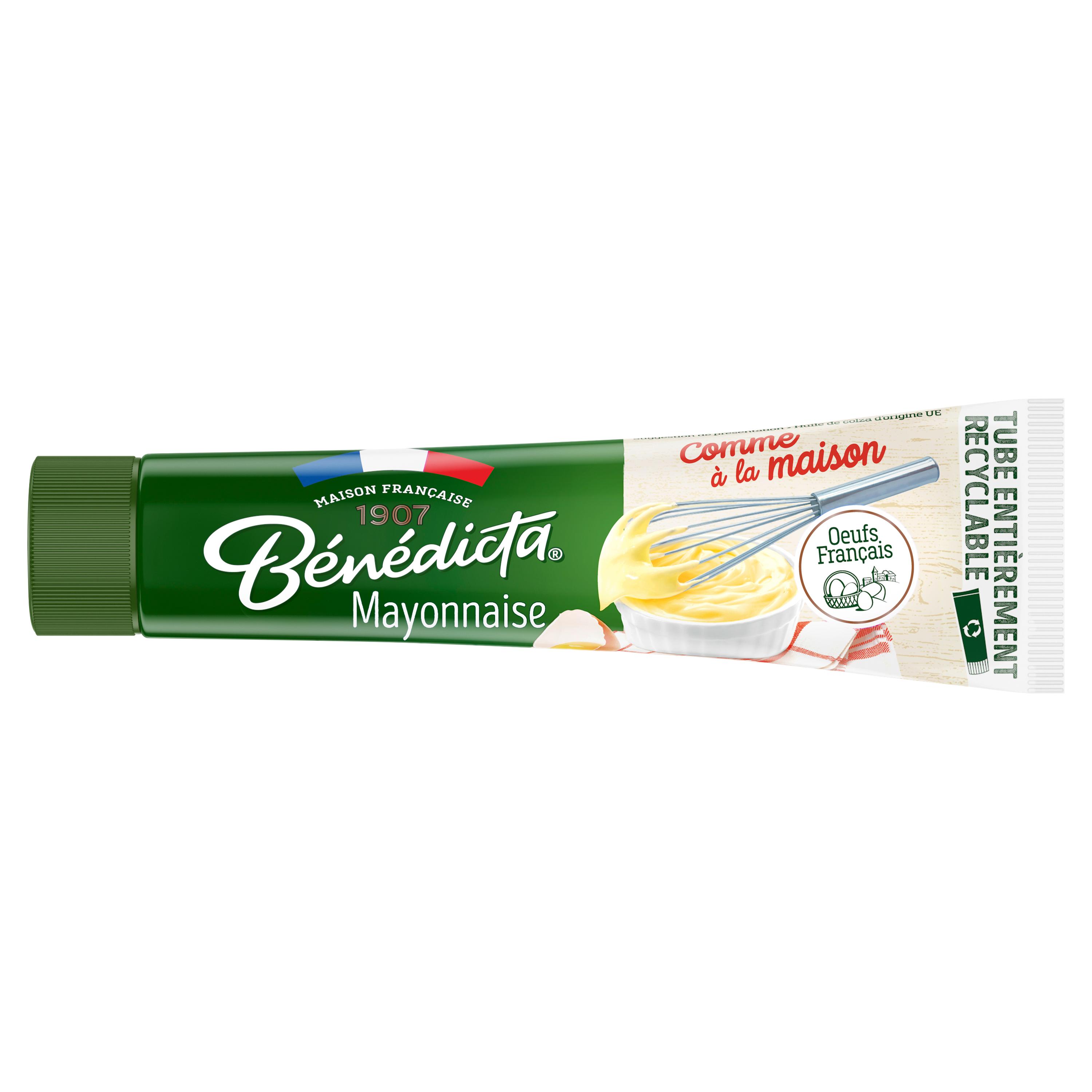 BENEDICTA Comme à la Maison mayonnaise légère en tube sans conservateur 175g