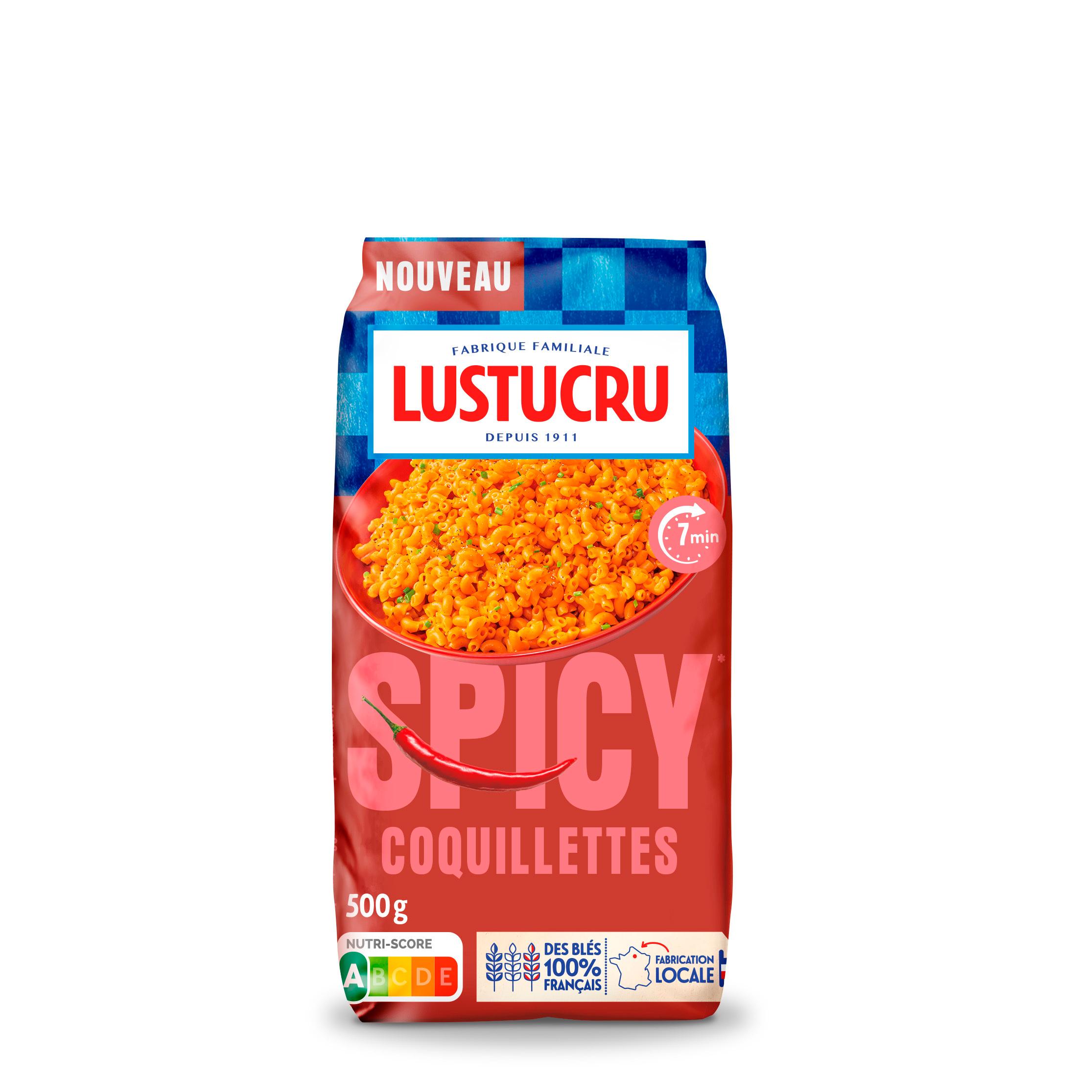 LUSTUCRU Coquillettes spicy 500g