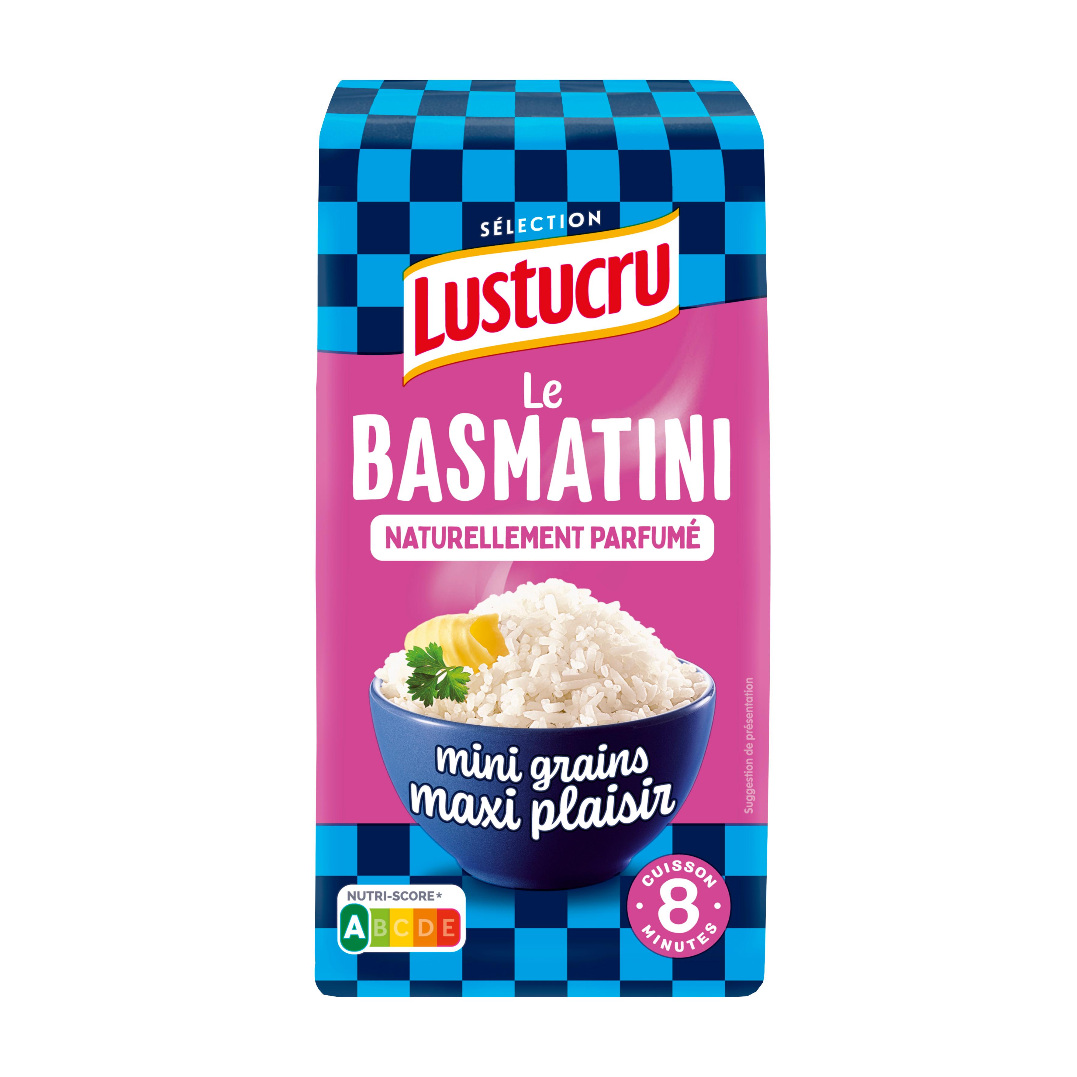 LUSTUCRU Le basmatini riz mini grains 500g