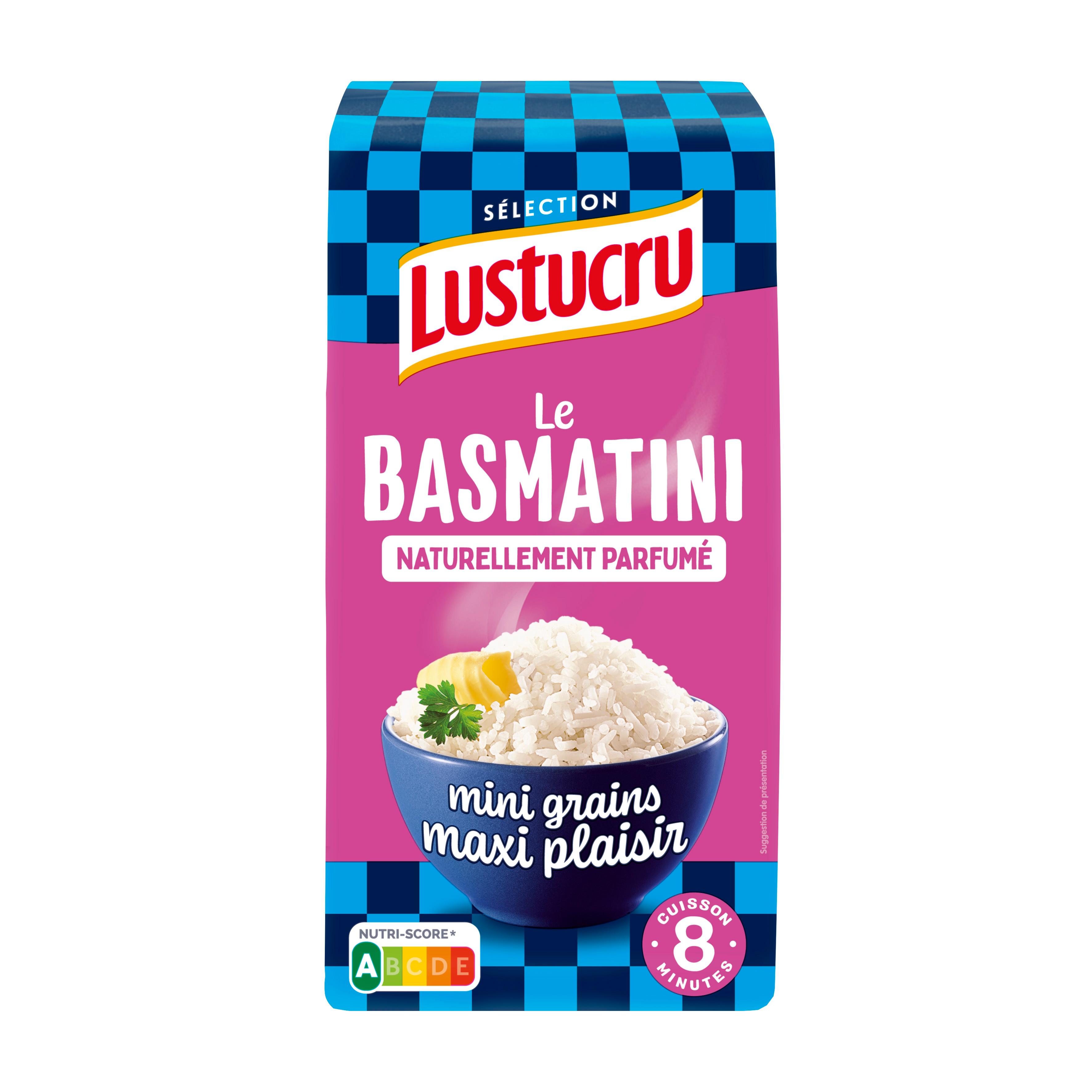 LUSTUCRU Le basmatini riz mini grains 1kg