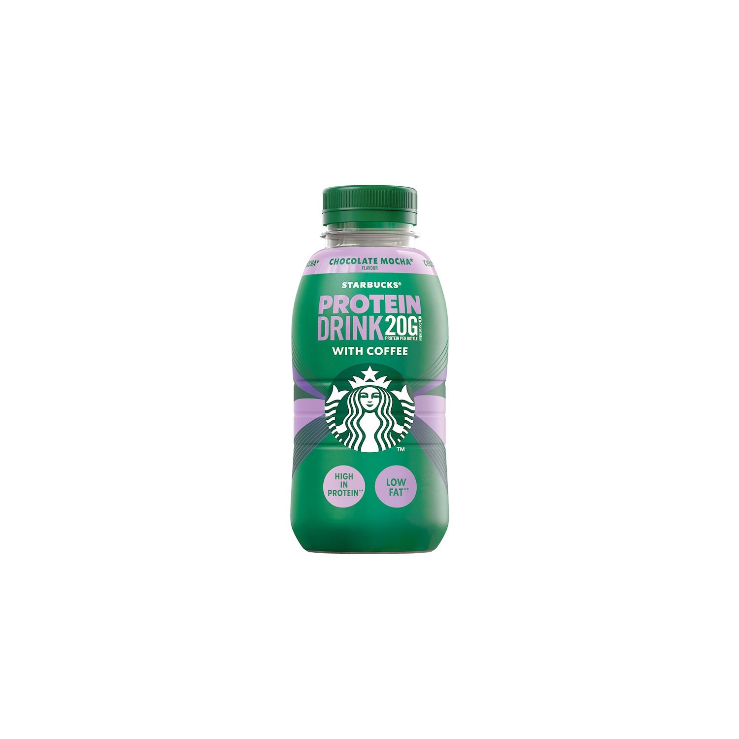 STARBUCKS Boisson lactée protéinée café arabica saveur chocolat mocha 33cl