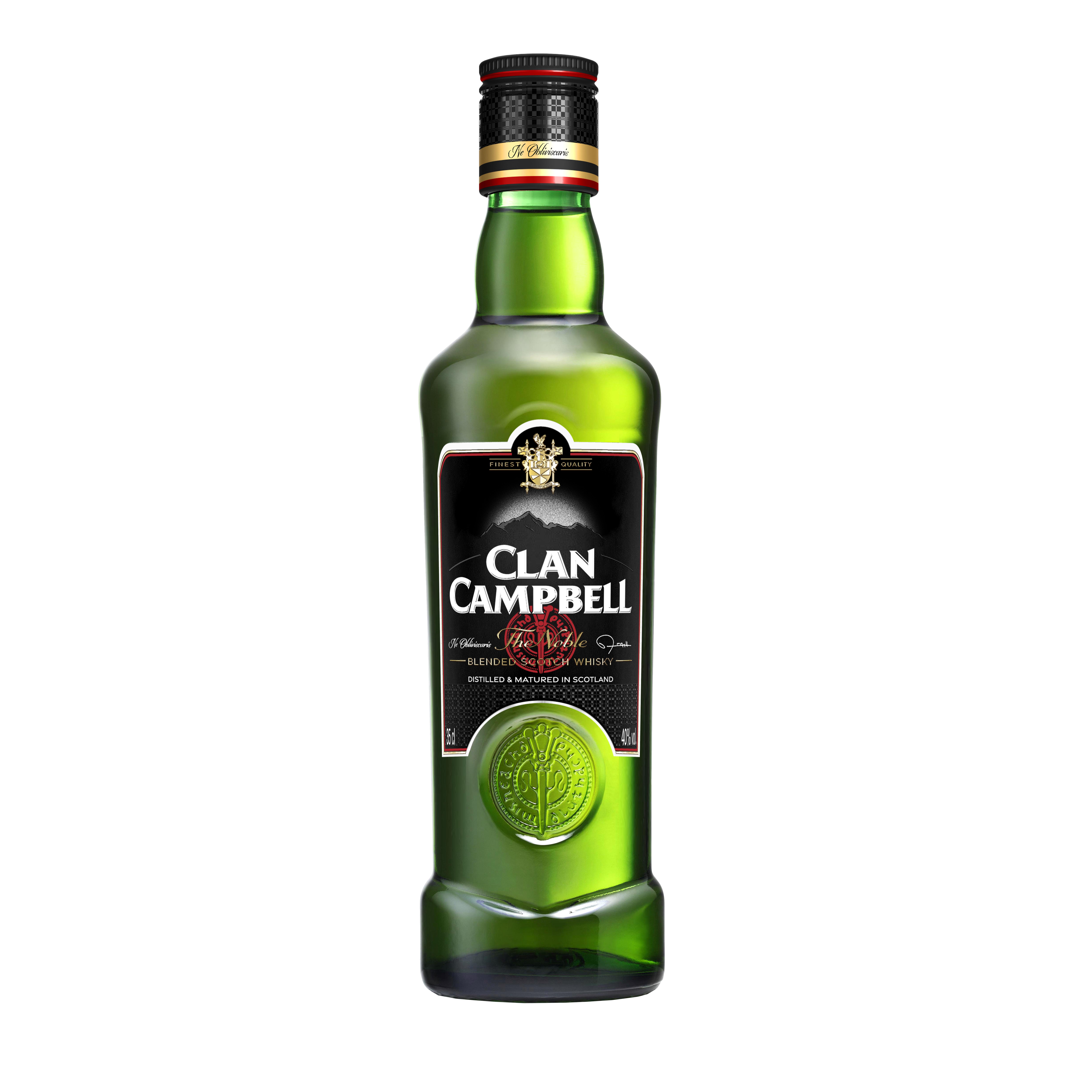 CLAN CAMPBELL Blended whisky écossais 40% 35cl