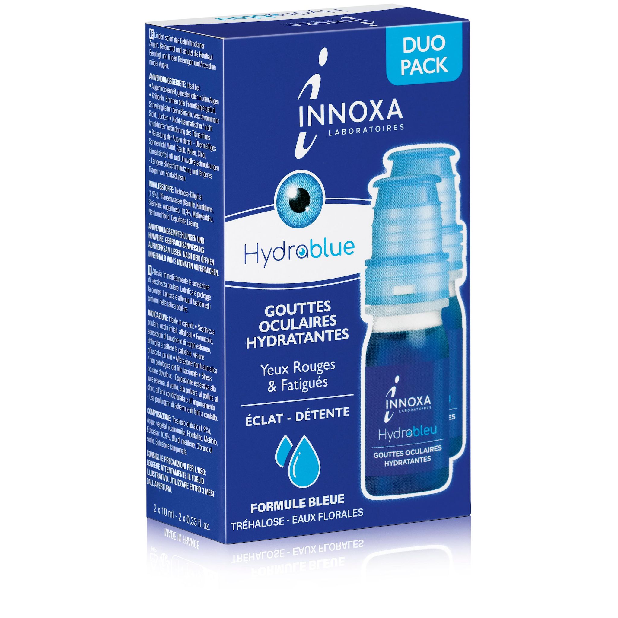 INNOXA Gouttes oculaires hydratantes 2x10ml