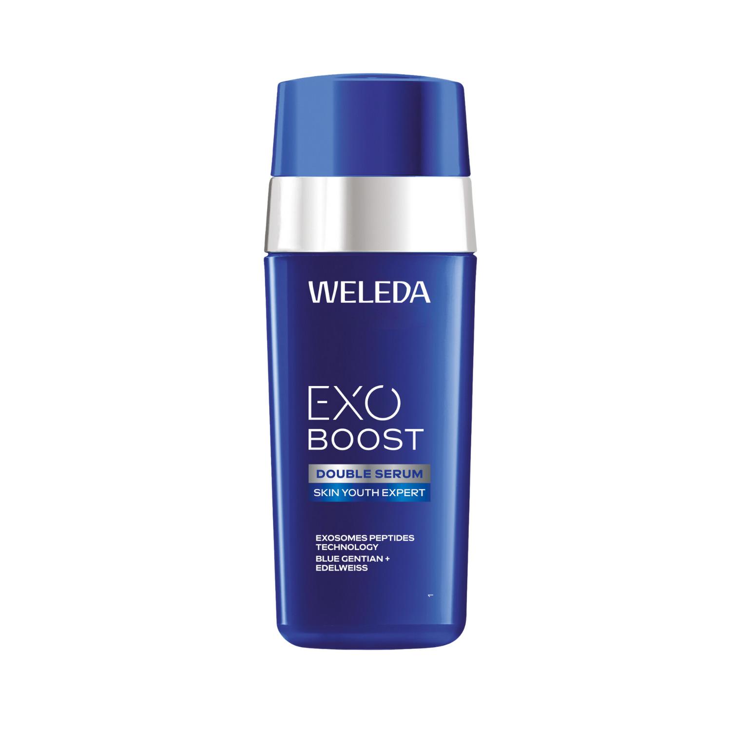 Voir la diapositive 2 : WELEDA Exo boost Double sérum 30ml