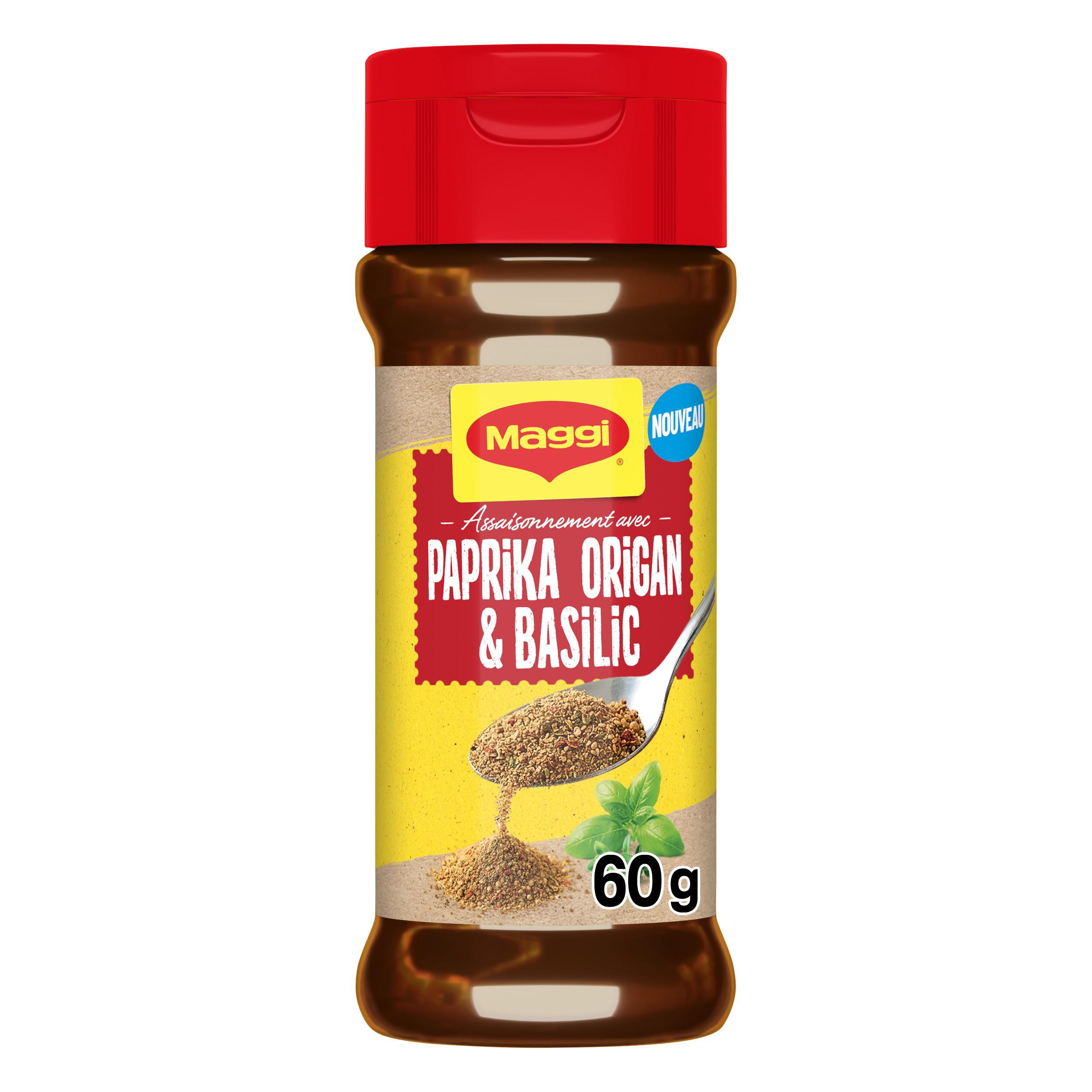 MAGGI Assaisonnement en poudre paprika origan et basilic 60g