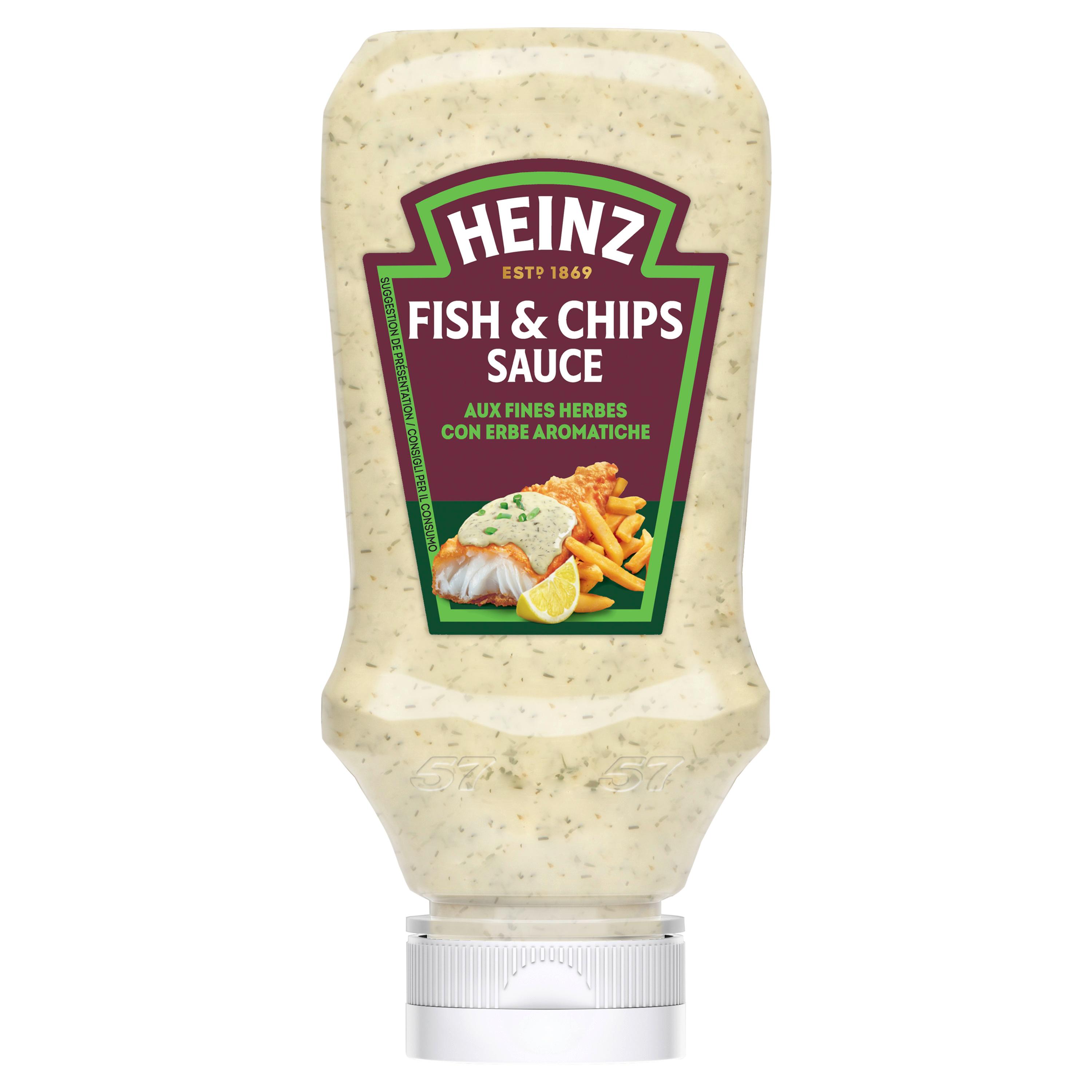 HEINZ Sauce flacon souple pour fish et chips 220ml