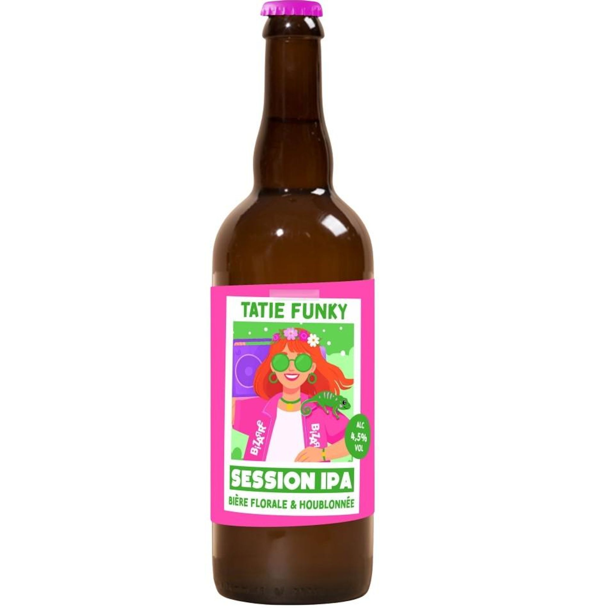 BIZARRE Tatie Funka Bière blonde IPA 4.5% 75cl