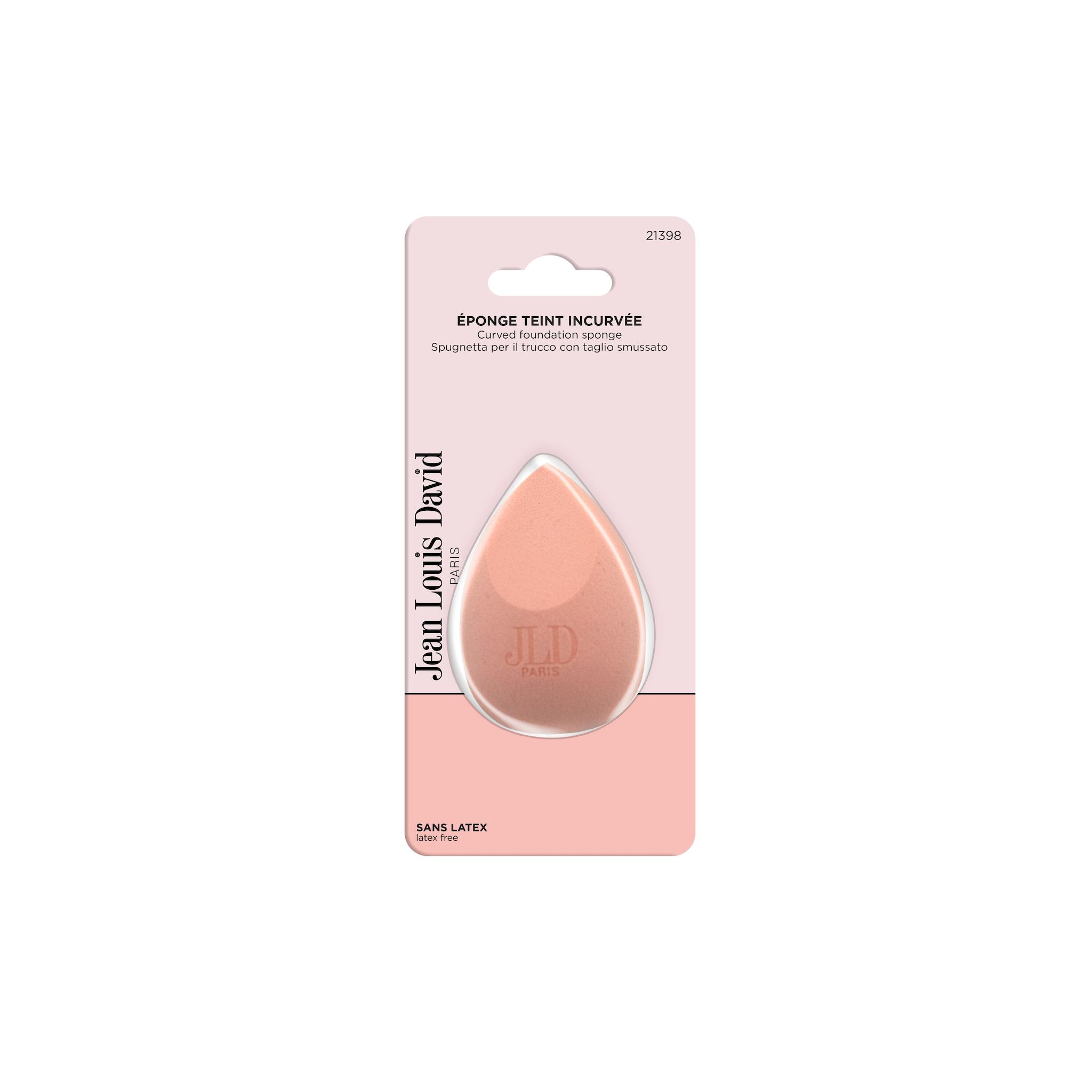 JEAN LOUIS DAVID Éponge maquillage teint incurvée 1 pièce
