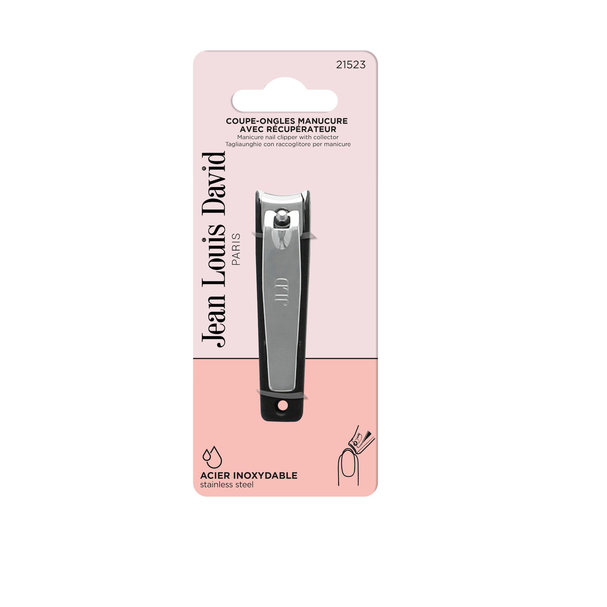 JEAN LOUIS DAVID Coupe-ongles avec récupérateur 1 pièce