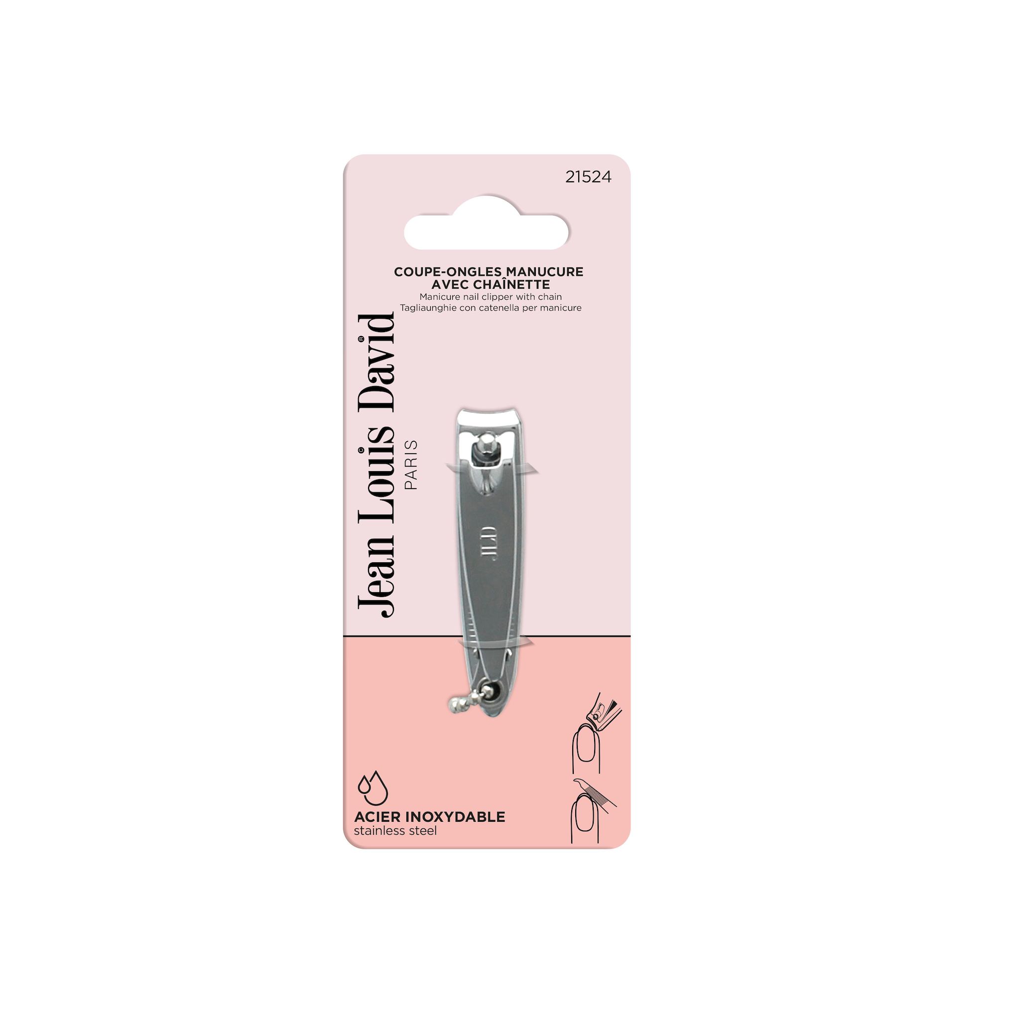 JEAN LOUIS DAVID Coupe-ongles avec chaînette 1 pièce