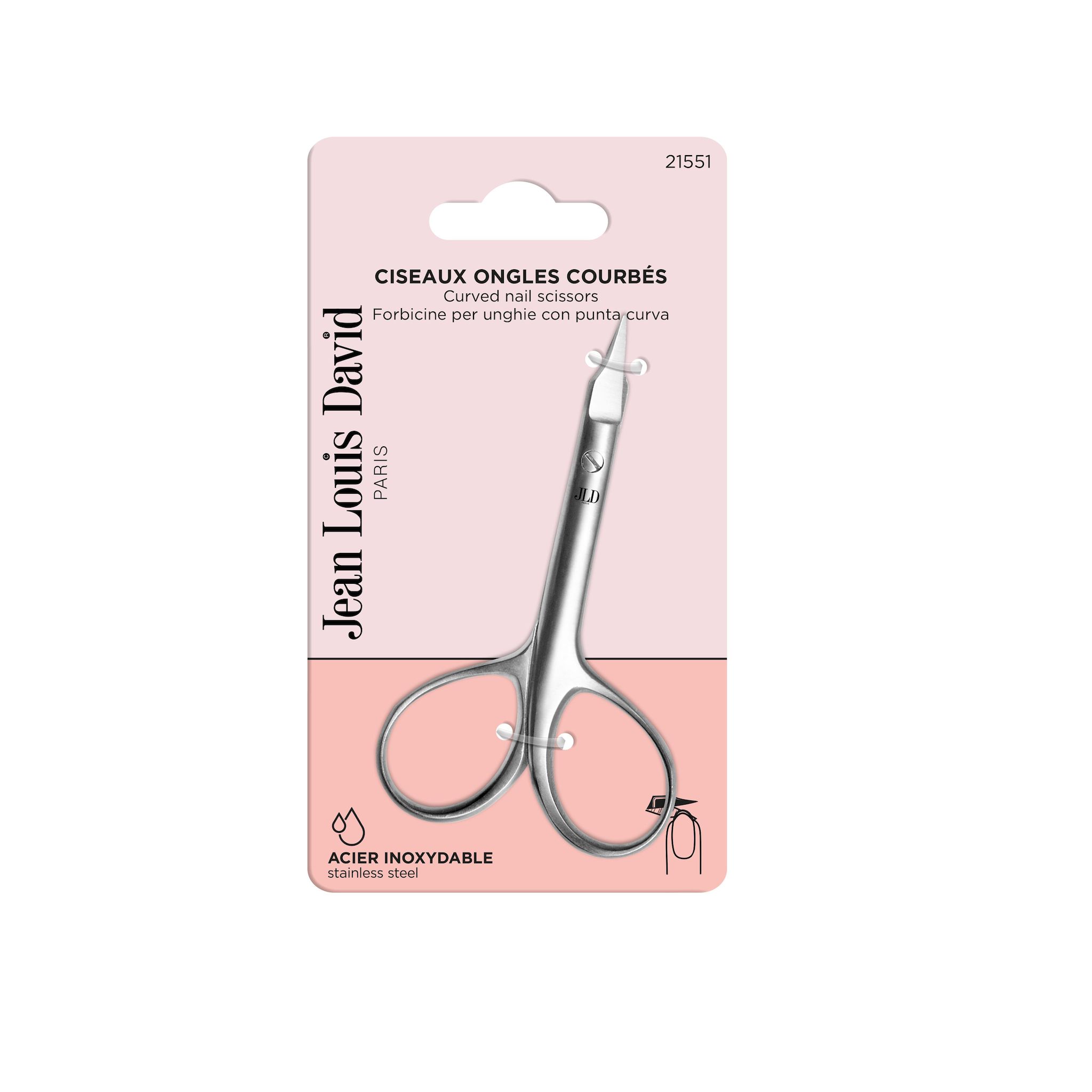 JEAN LOUIS DAVID Ciseaux ongles courbés 1 pièce