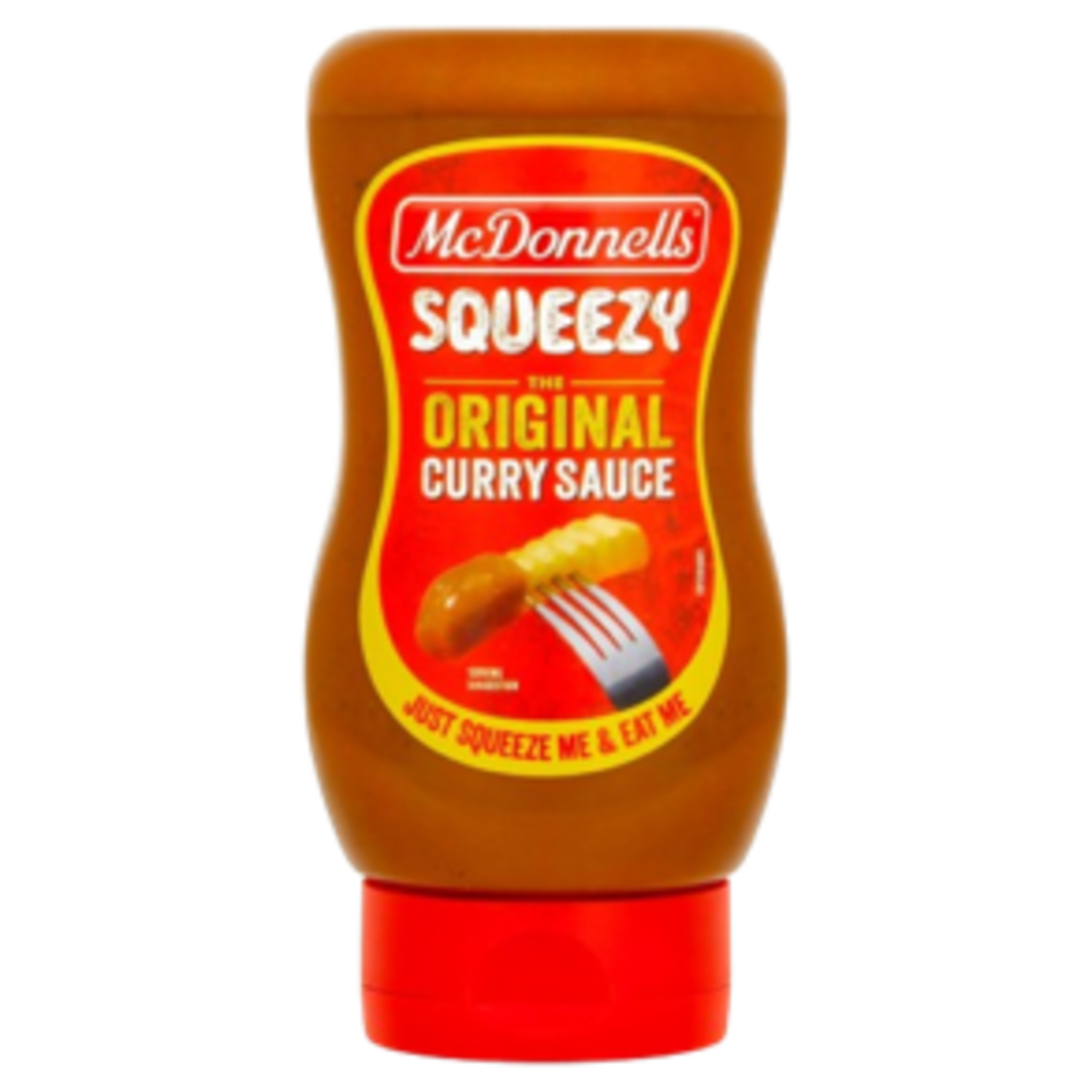 MC DONNELLS Original sauce curry authentique flacon souple légèrement sucrée irlandaise 12x350g