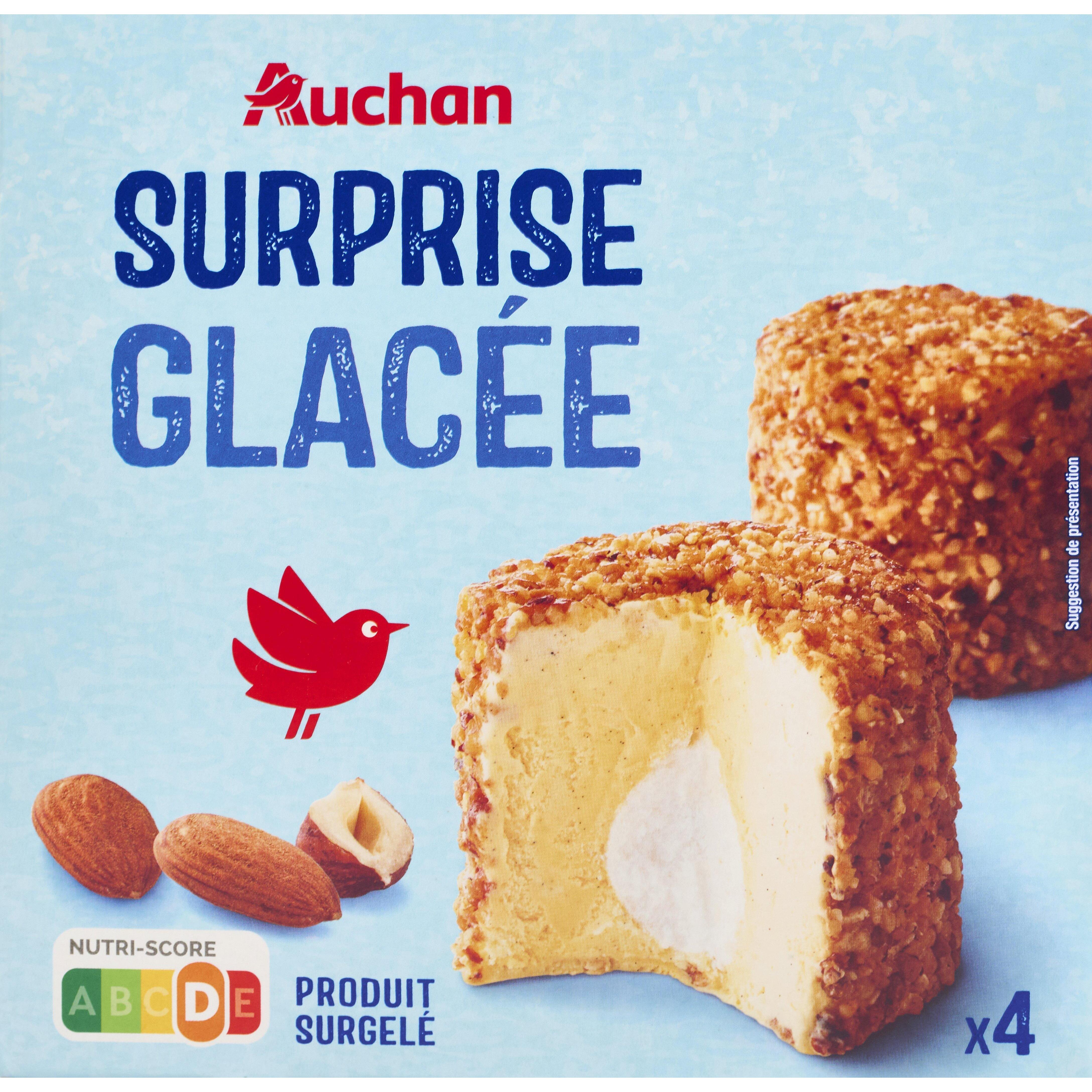 AUCHAN Surprise glacée 300g