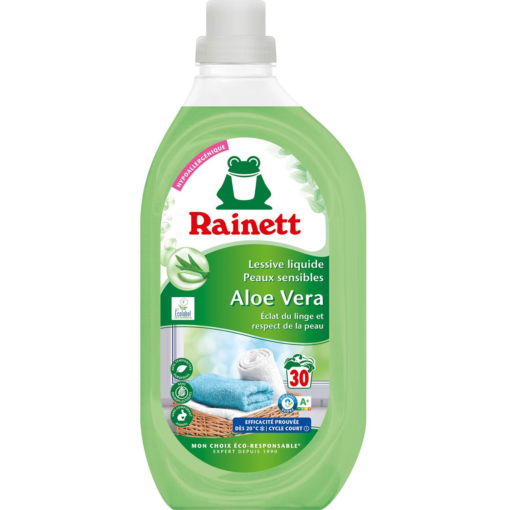 RAINETT Lessive liquide écologique aloe vera 1,5l