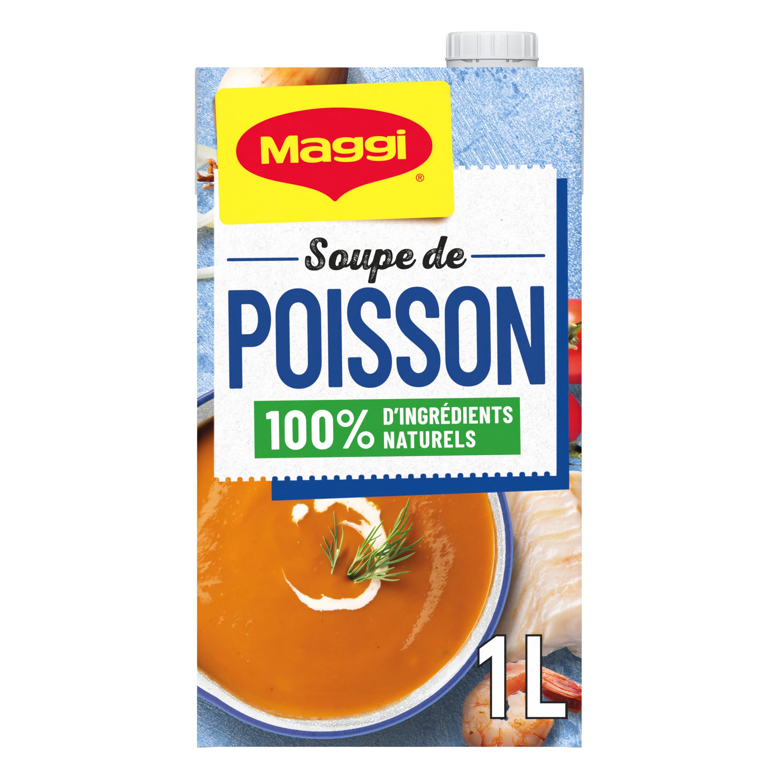 MAGGI Soupe liquide de poisson 4 portions 1l