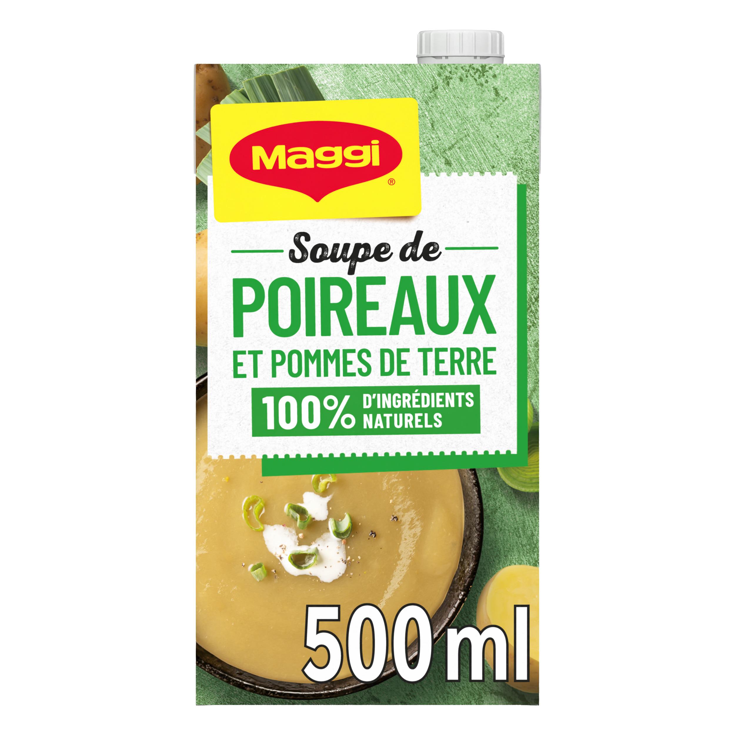 MAGGI Soupe liquide poireau pomme de terre 4 personnes 500ml