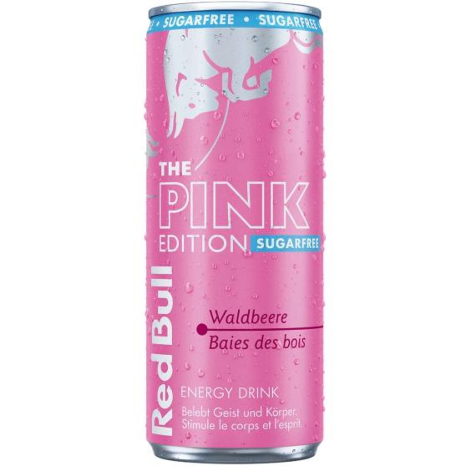 RED BULL Boisson énergisante aux baies des bois en canette 25cl