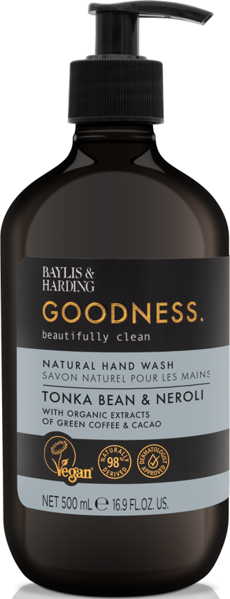 BAYLIS & HARDING Goodness Savon naturel pour les mains tonka bean & neroli 500ml