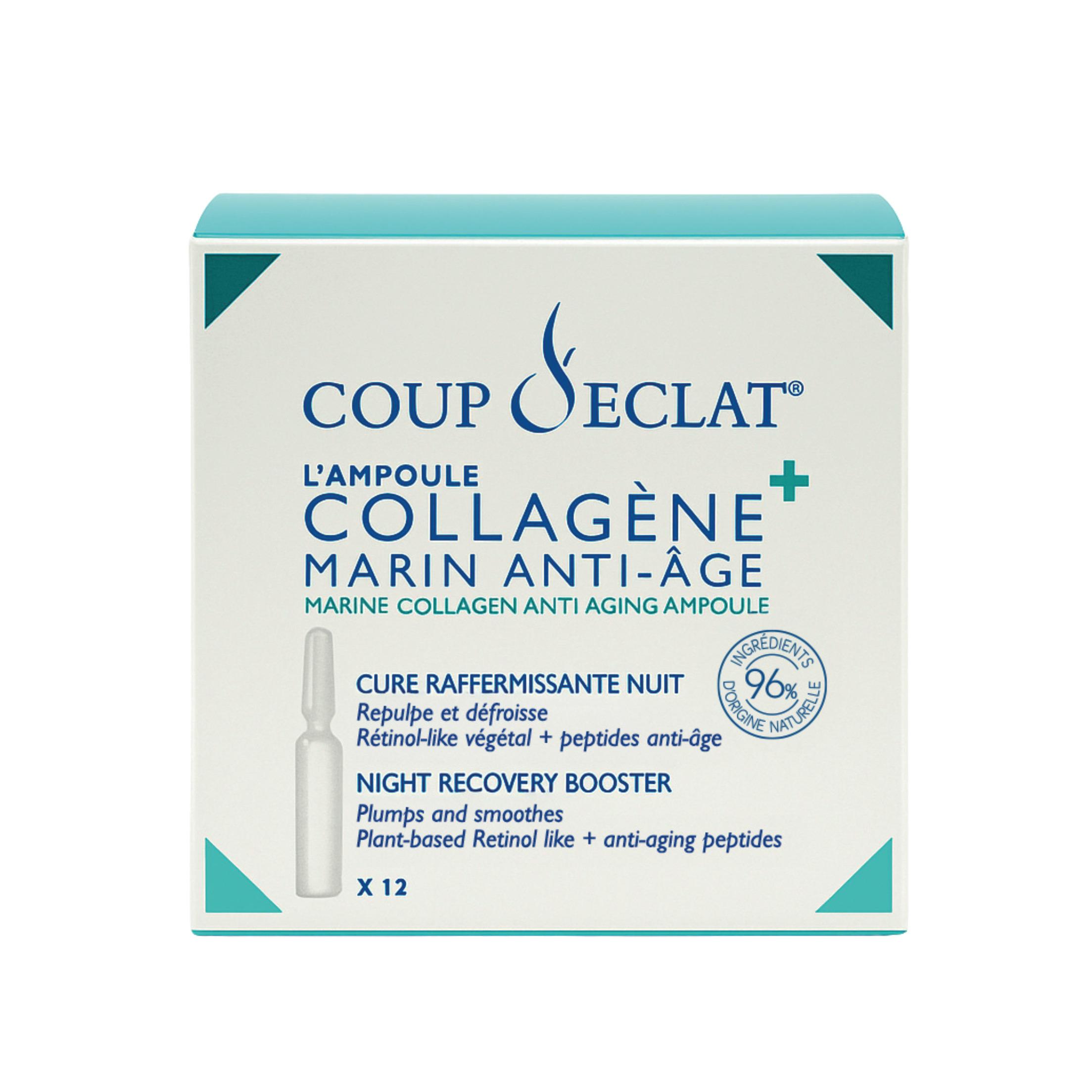 COUP D'ECLAT L'ampoule collagène marin anti âge 12x1ml