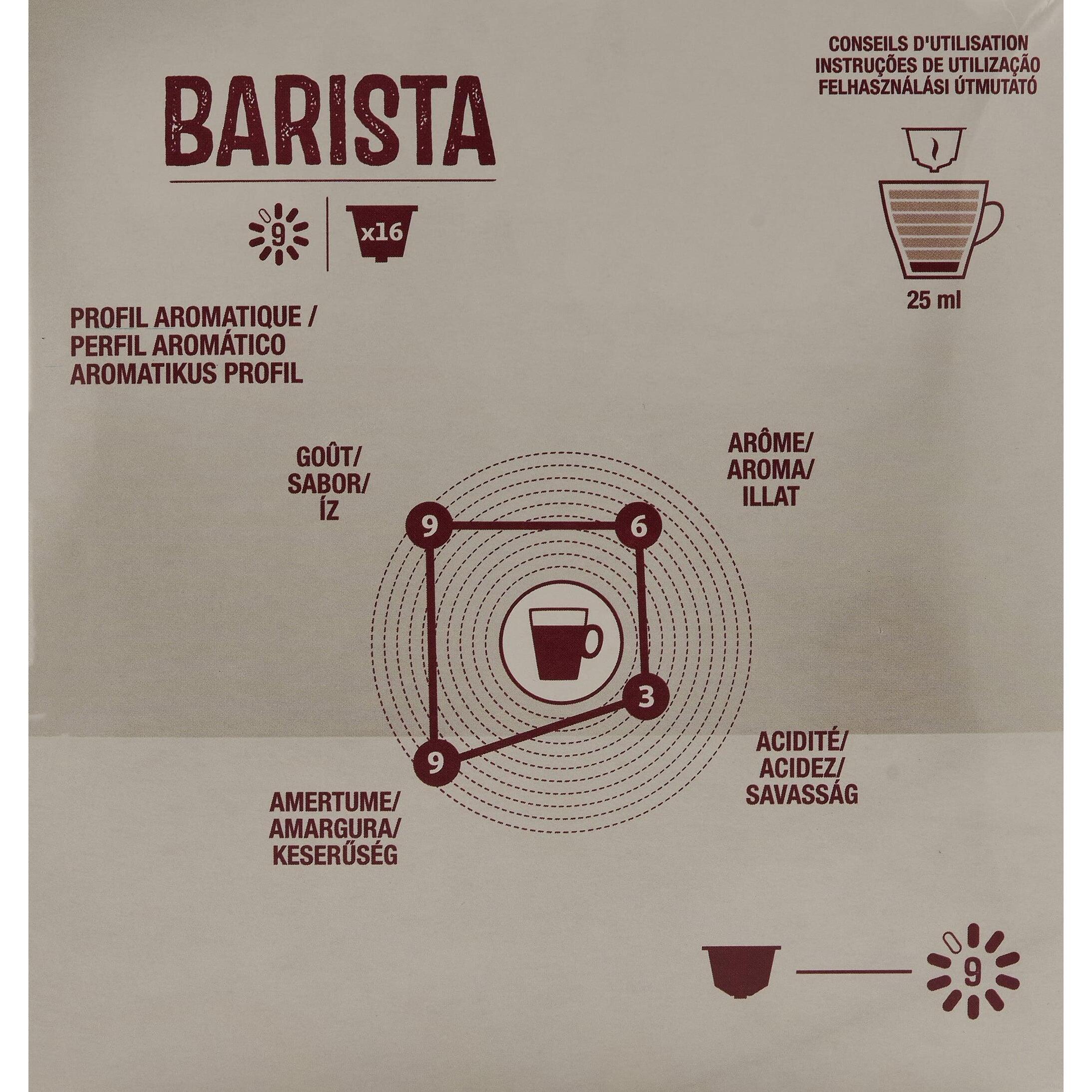 Voir la diapositive 5 : AUCHAN Barista capsules de café compatibles Dolce Gusto 16 capsules 104g