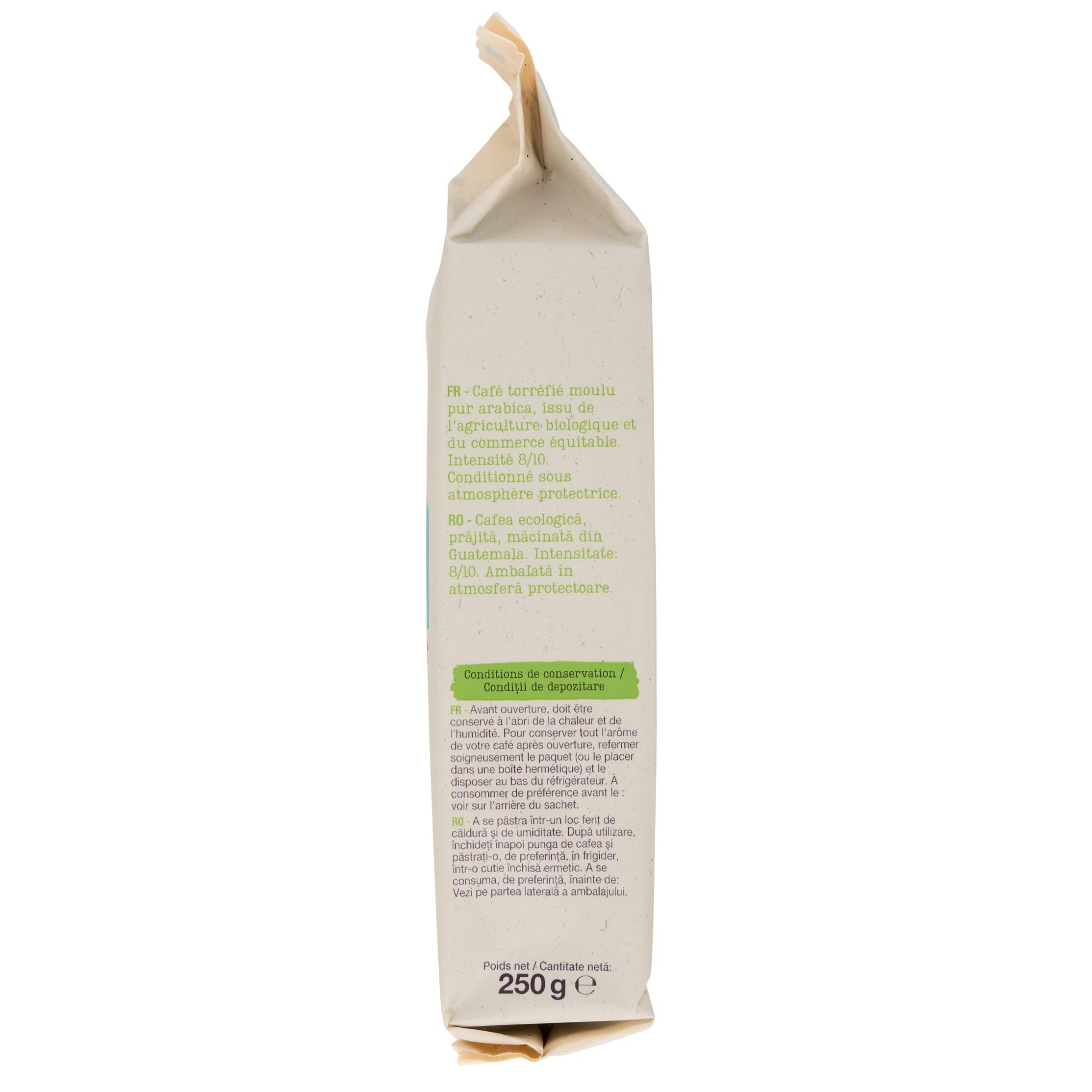Voir la diapositive 3 : AUCHAN BIO Café moulu arabica Guatemala 250g