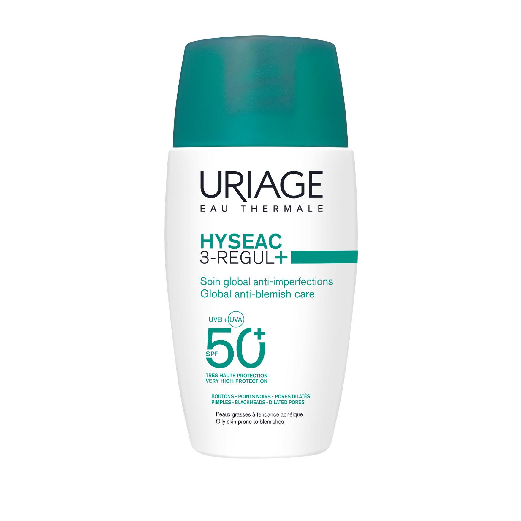 URIAGE Hyseac 3-Regul+ Soin global anti imperfections SPF50+ 40ml