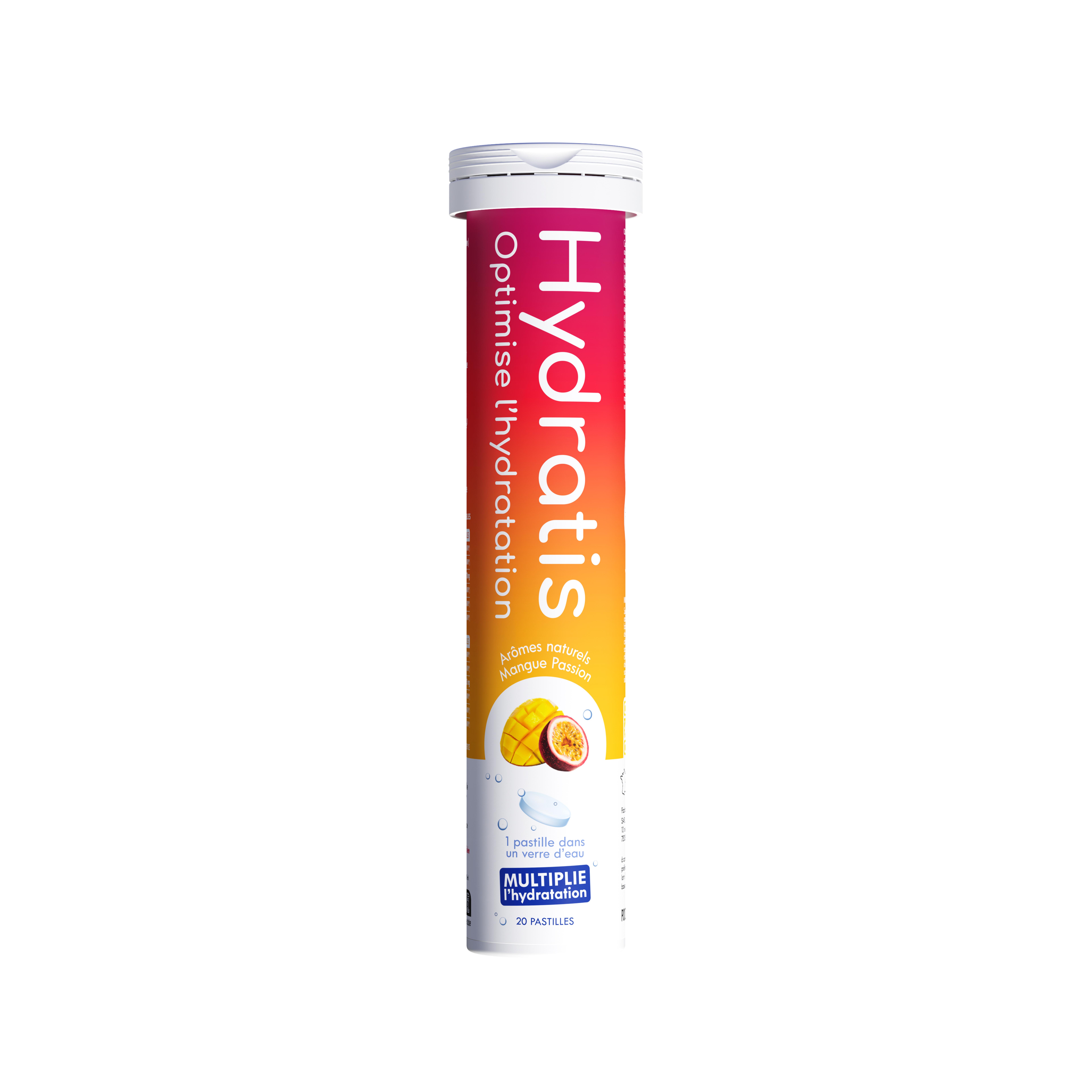 HYDRATIS Pastilles effervescentes mangue-passion 20 pastilles