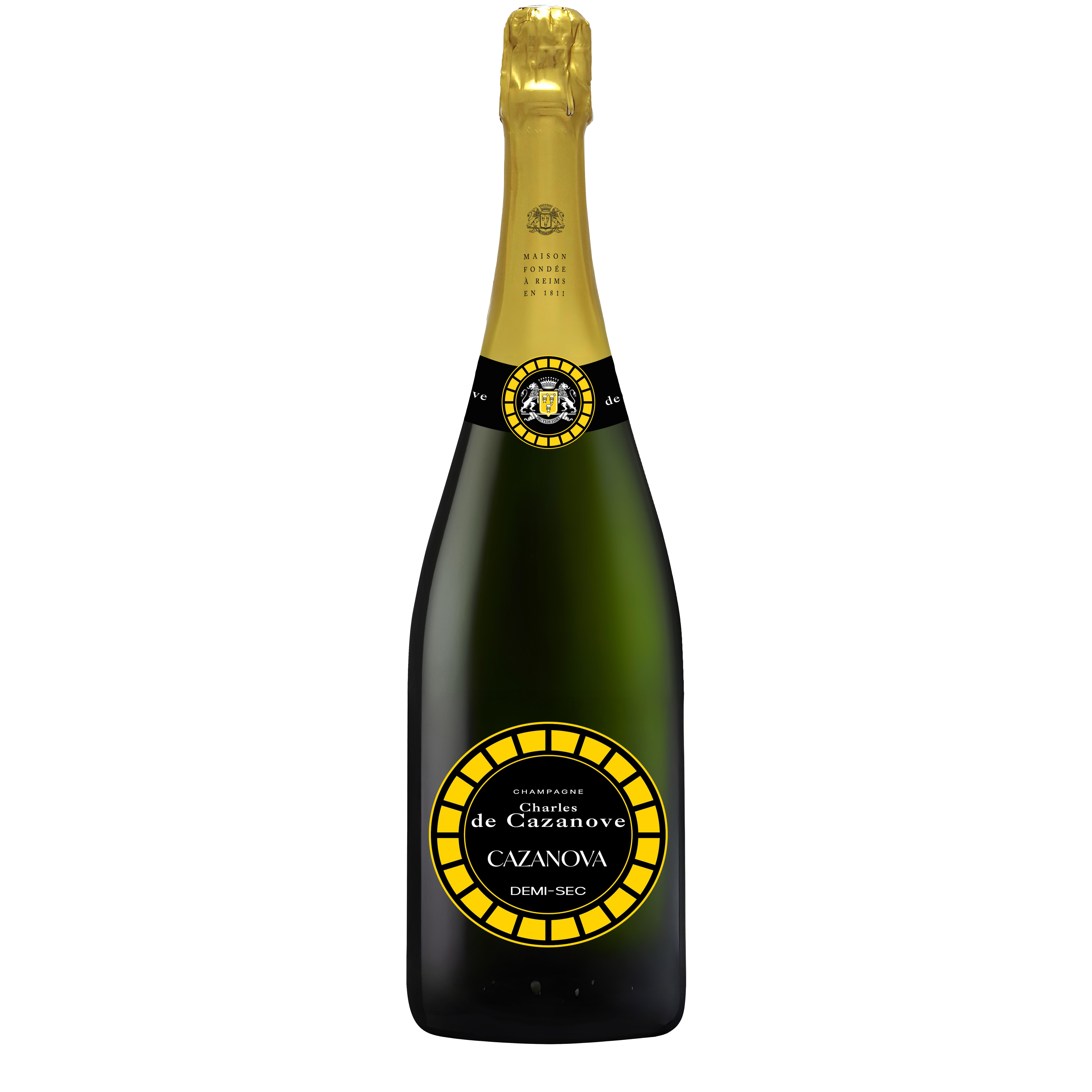 Champagne demi-sec Champagne de Cazanove Cuvée Cazanova 75cl