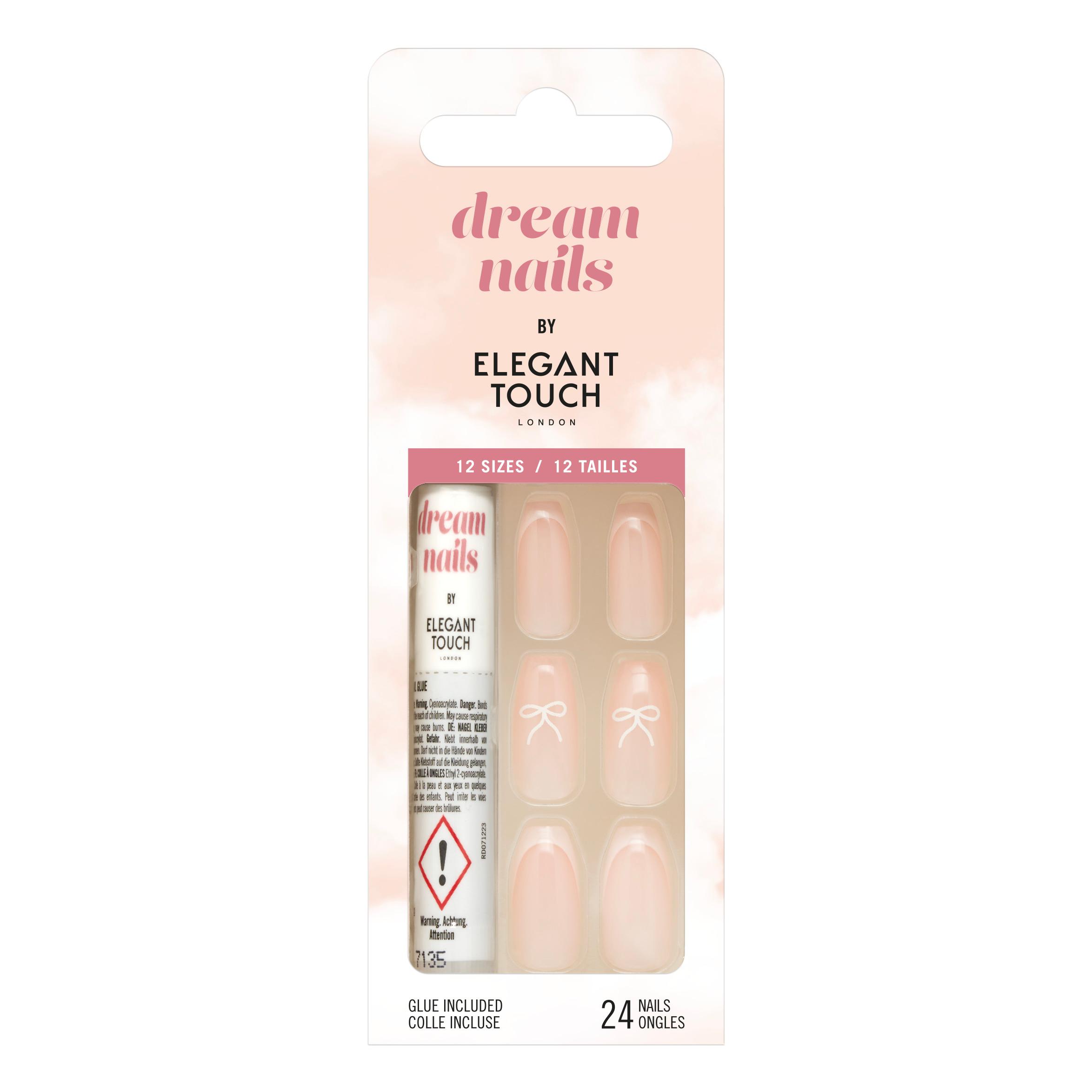 ELEGANT TOUCH Dream Nails Faux ongles tied up 24 pièces+colle incluse