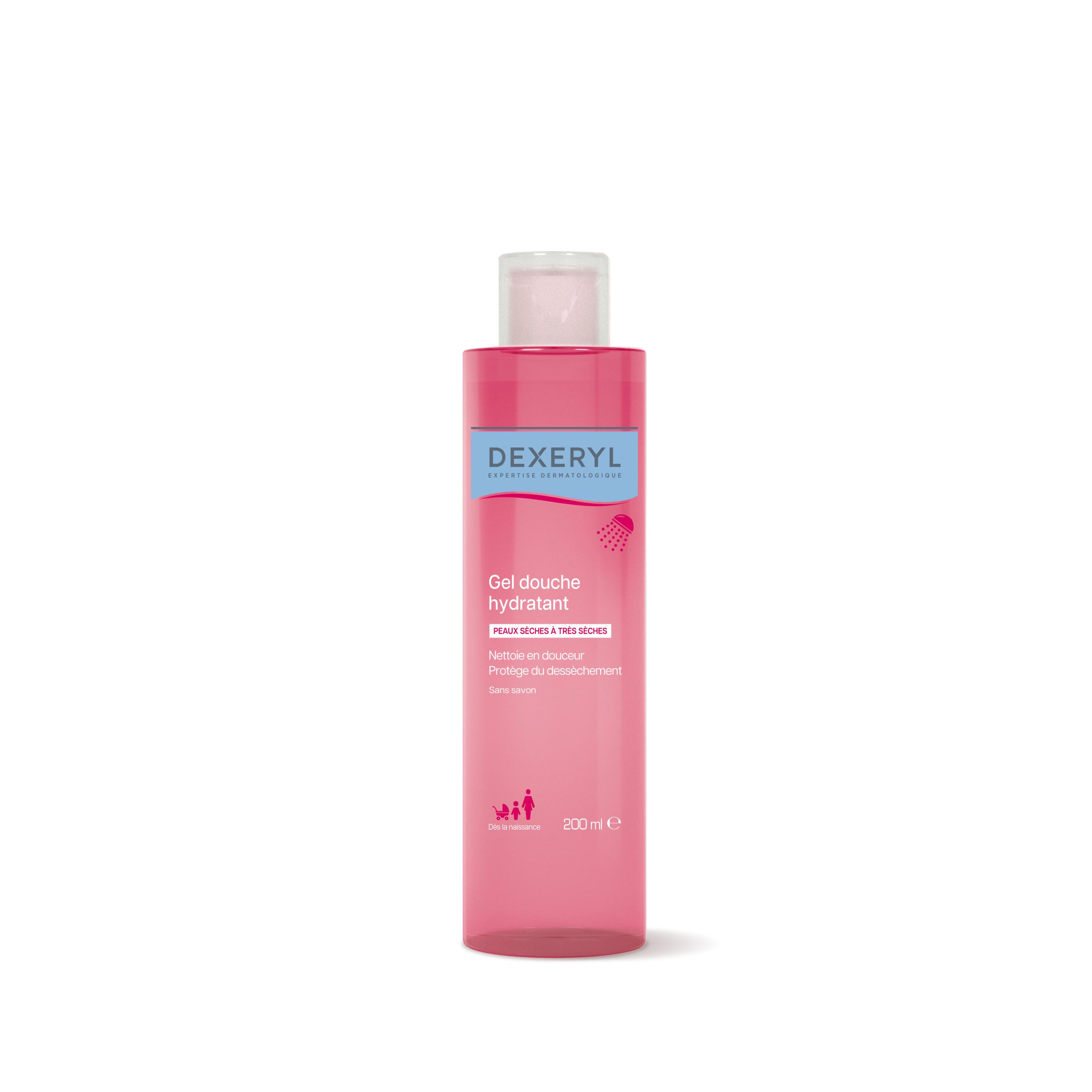 DEXERYL Gel douche hydratant peaux sèches et très sèches 200ml