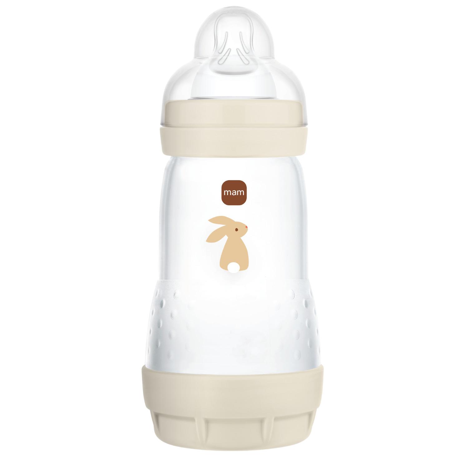 MAM Biberon Easy Start anti-colique Nature dune tétine débit 2 1 biberon