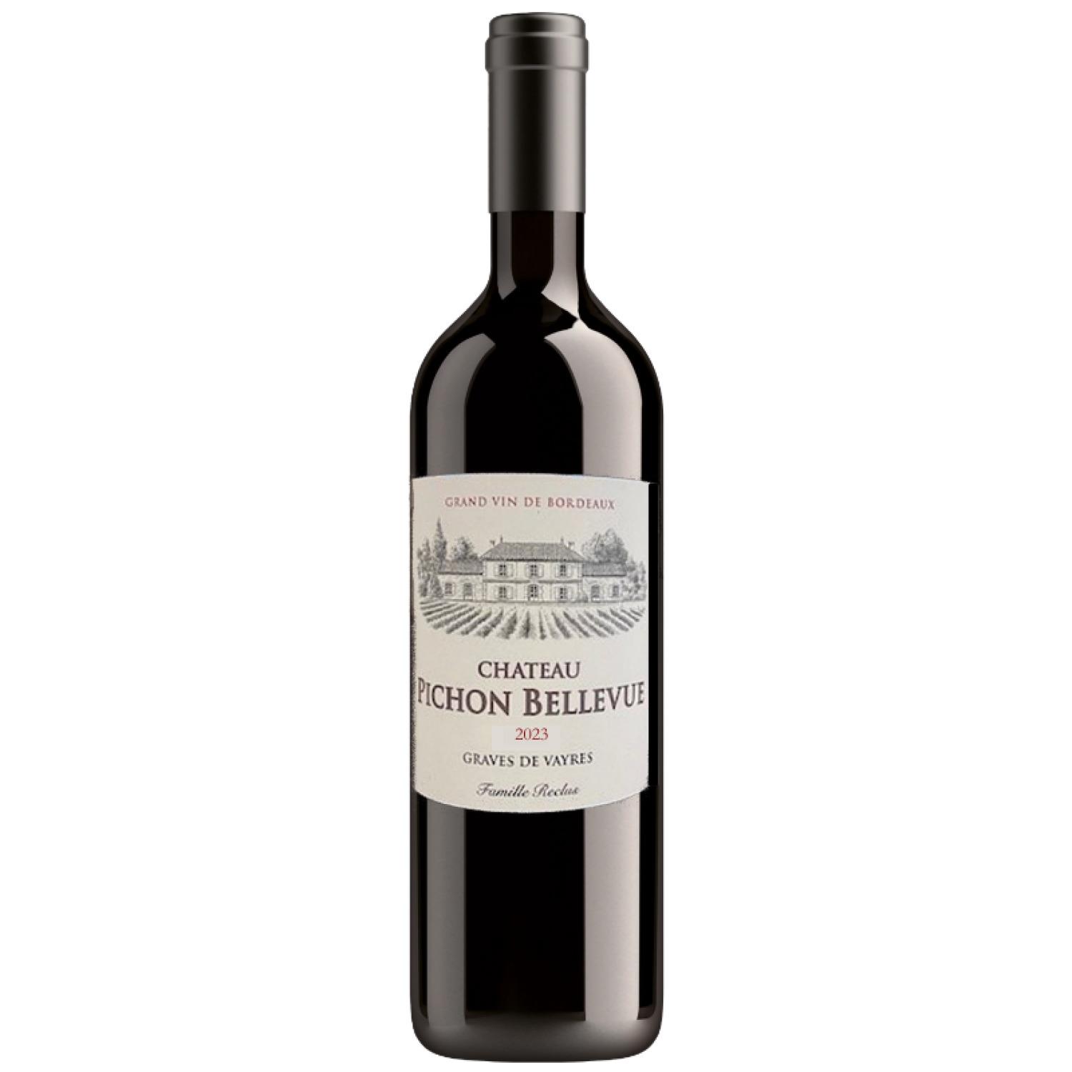 AOP Graves de Vayres Pichon Bellevue Rouge 75cl
