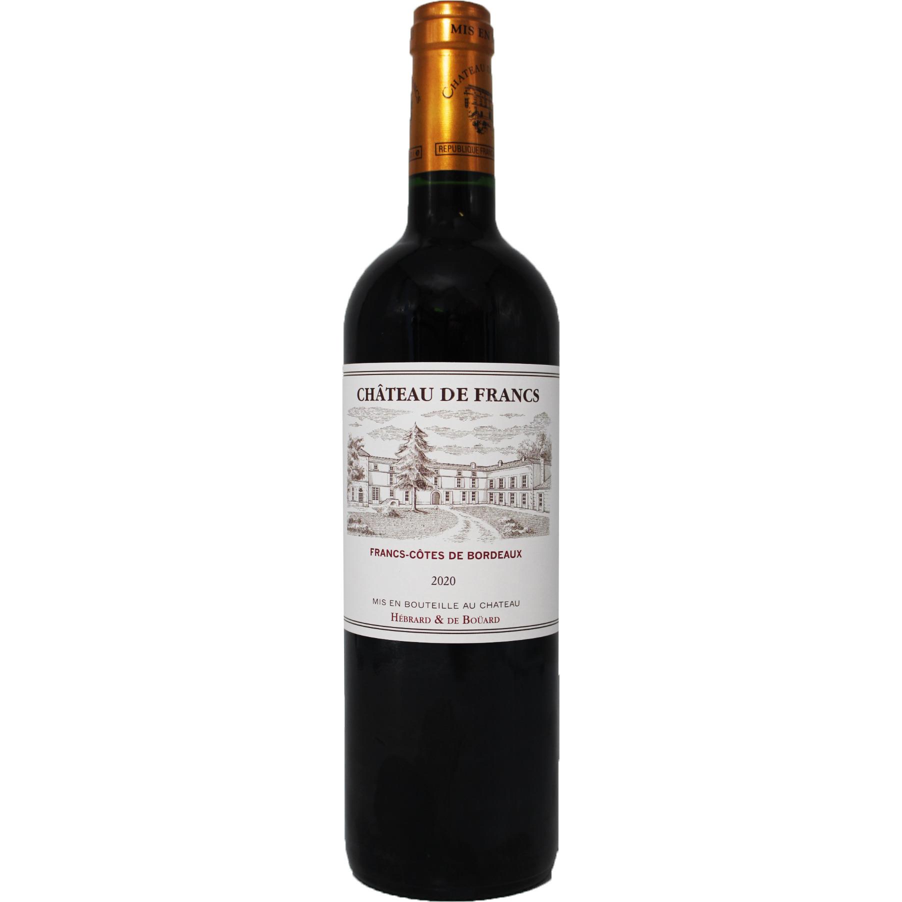 AOP Francs Côtes de Bordeaux CH DE FRANCS rouge 75cl