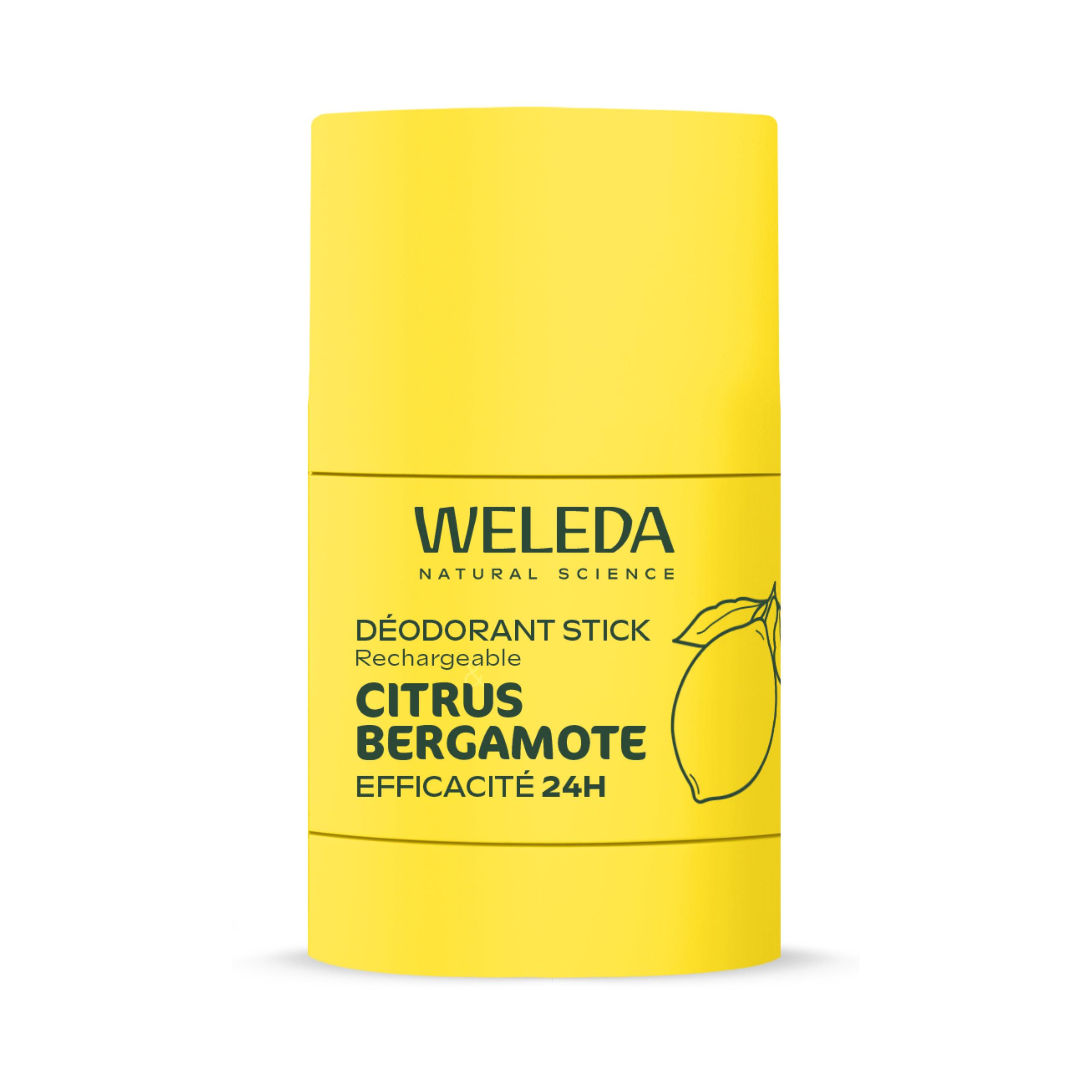 WELEDA Déodorant 24h rechargeable citrus bergamote 50g