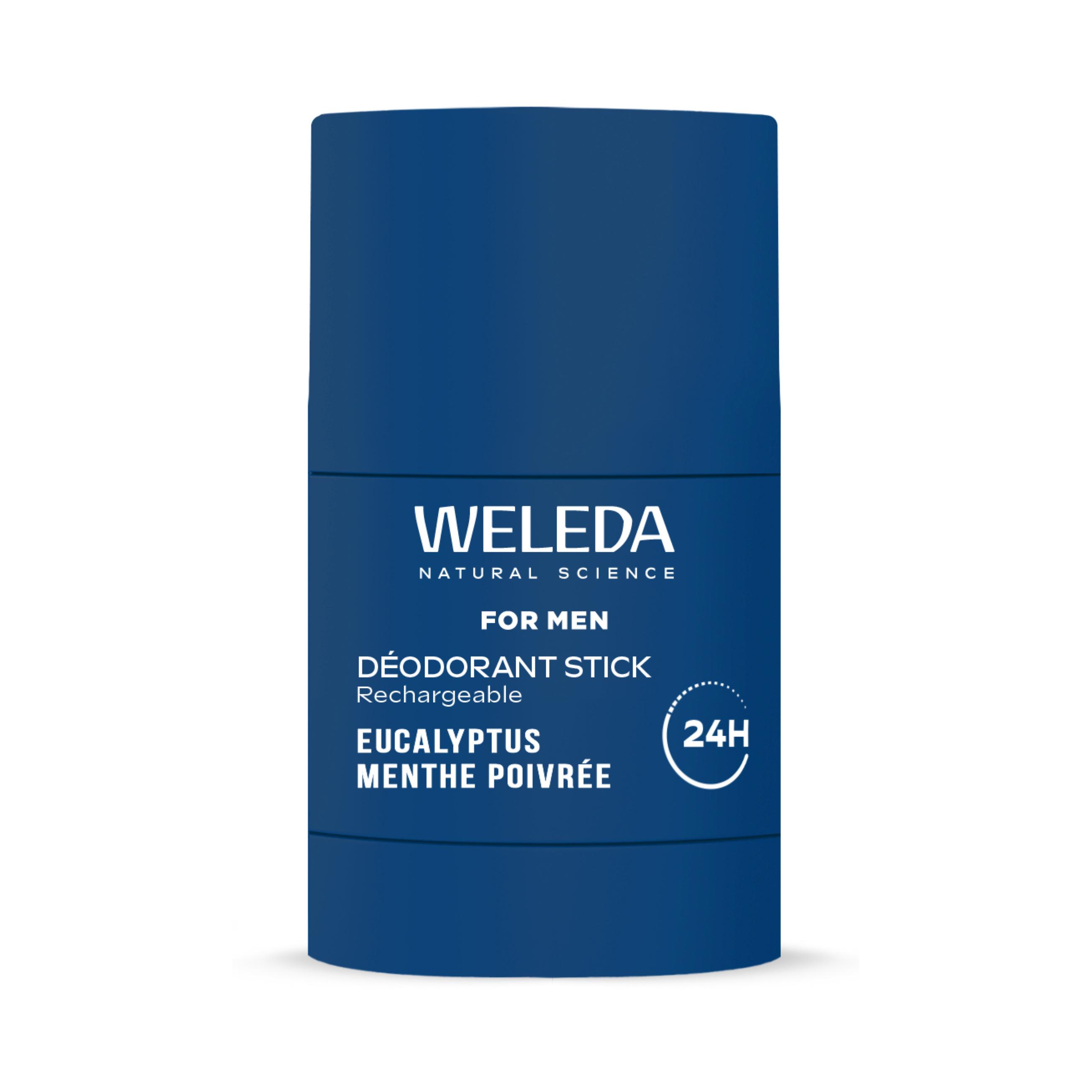 WELEDA Déodorant 24h rechargeable eucalyptus et menthe poivrée 50g