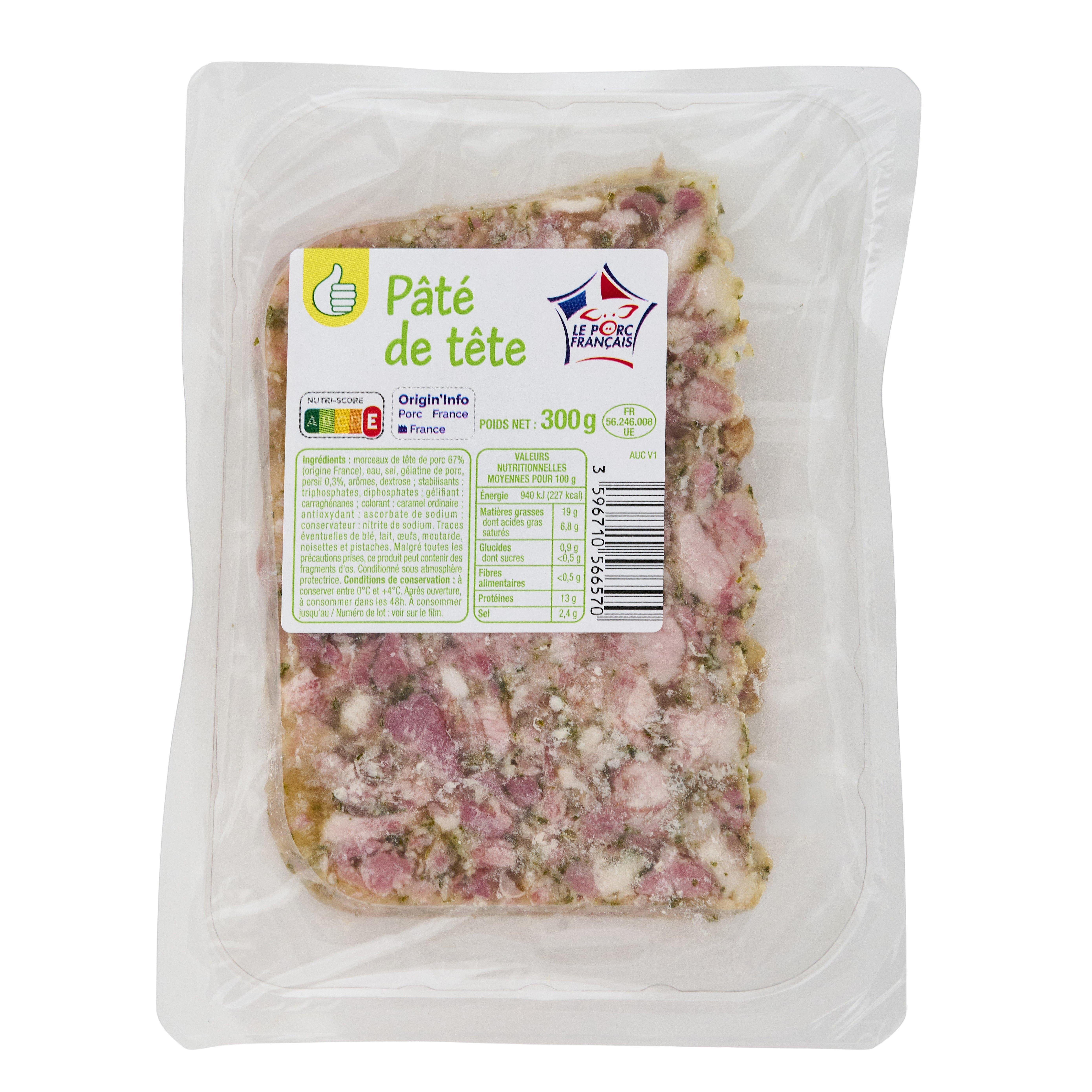 POUCE Pâté de tête 300g