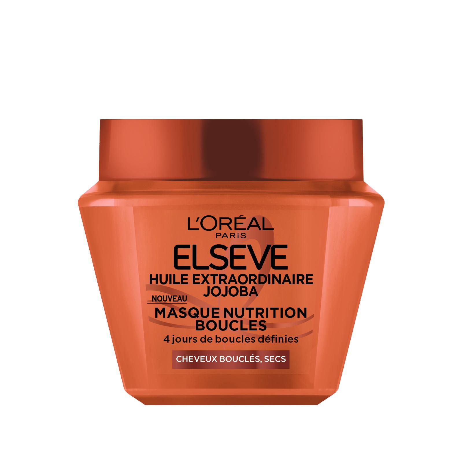 ELSEVE Huile extraordinaire jojoba Masque nutrition boucles 290ml