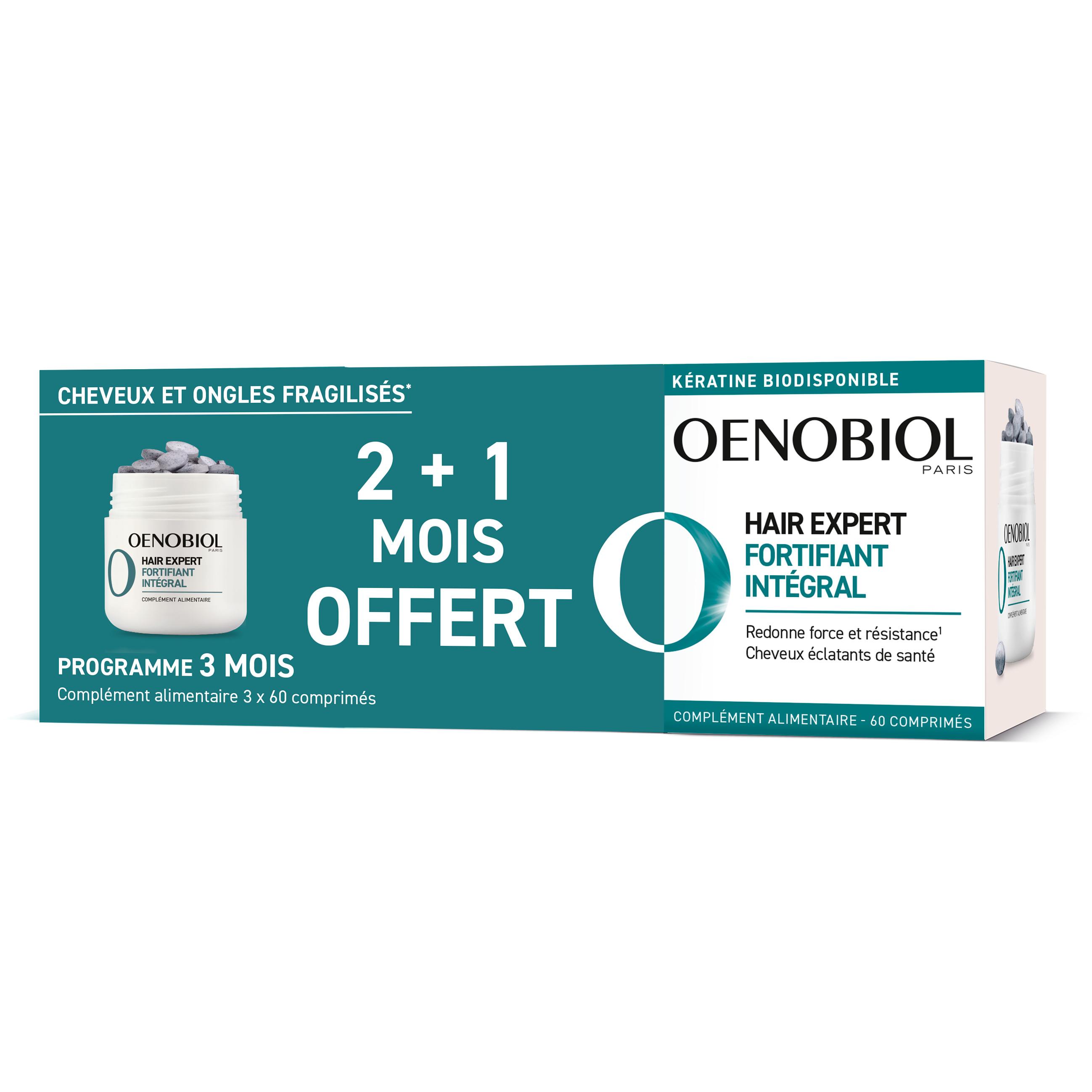 OENOBIOL Hair Expert fortifiant intégral 3x60 comprimés