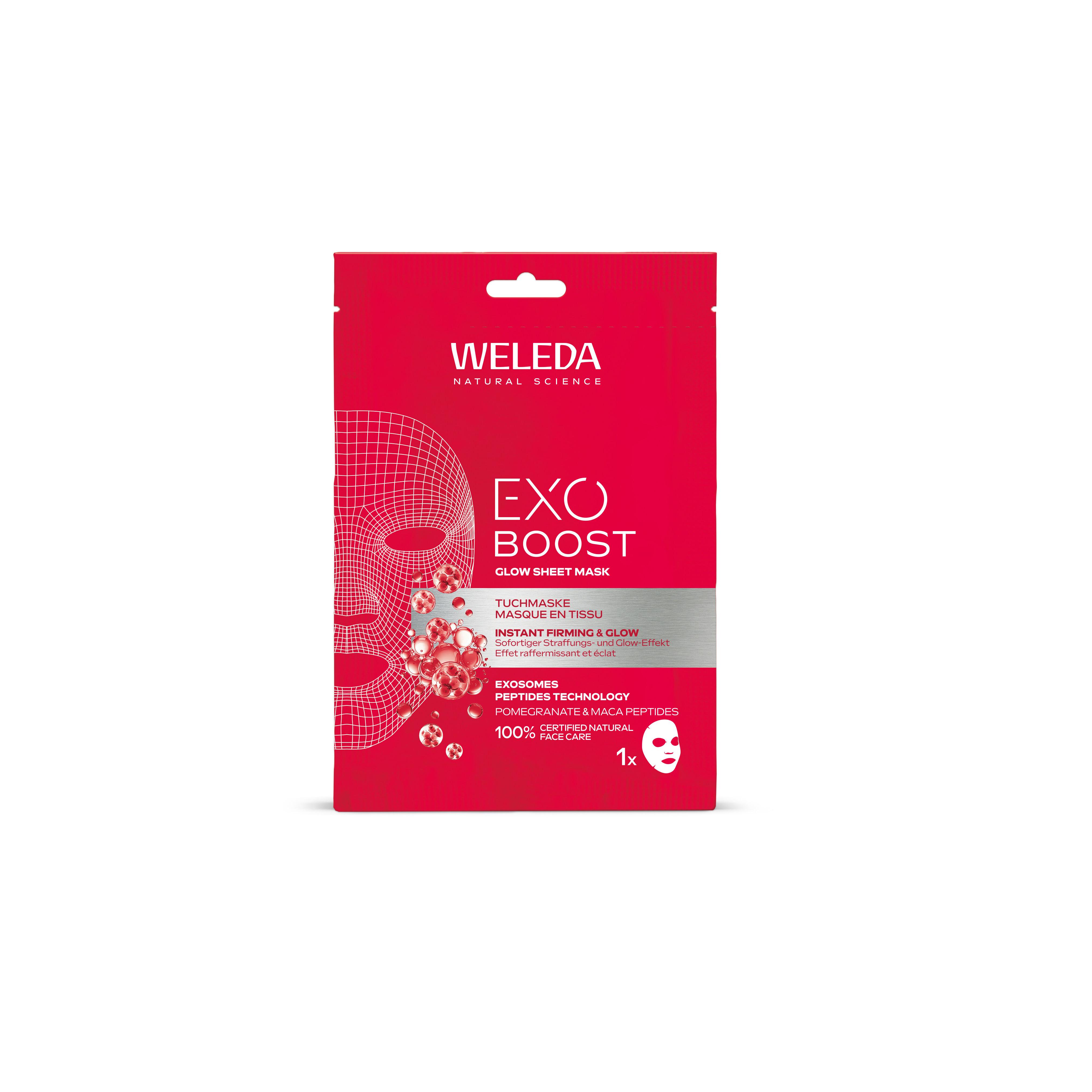 WELEDA Exo Boost Masque en tissu effet raffermissant et éclat 1 masque