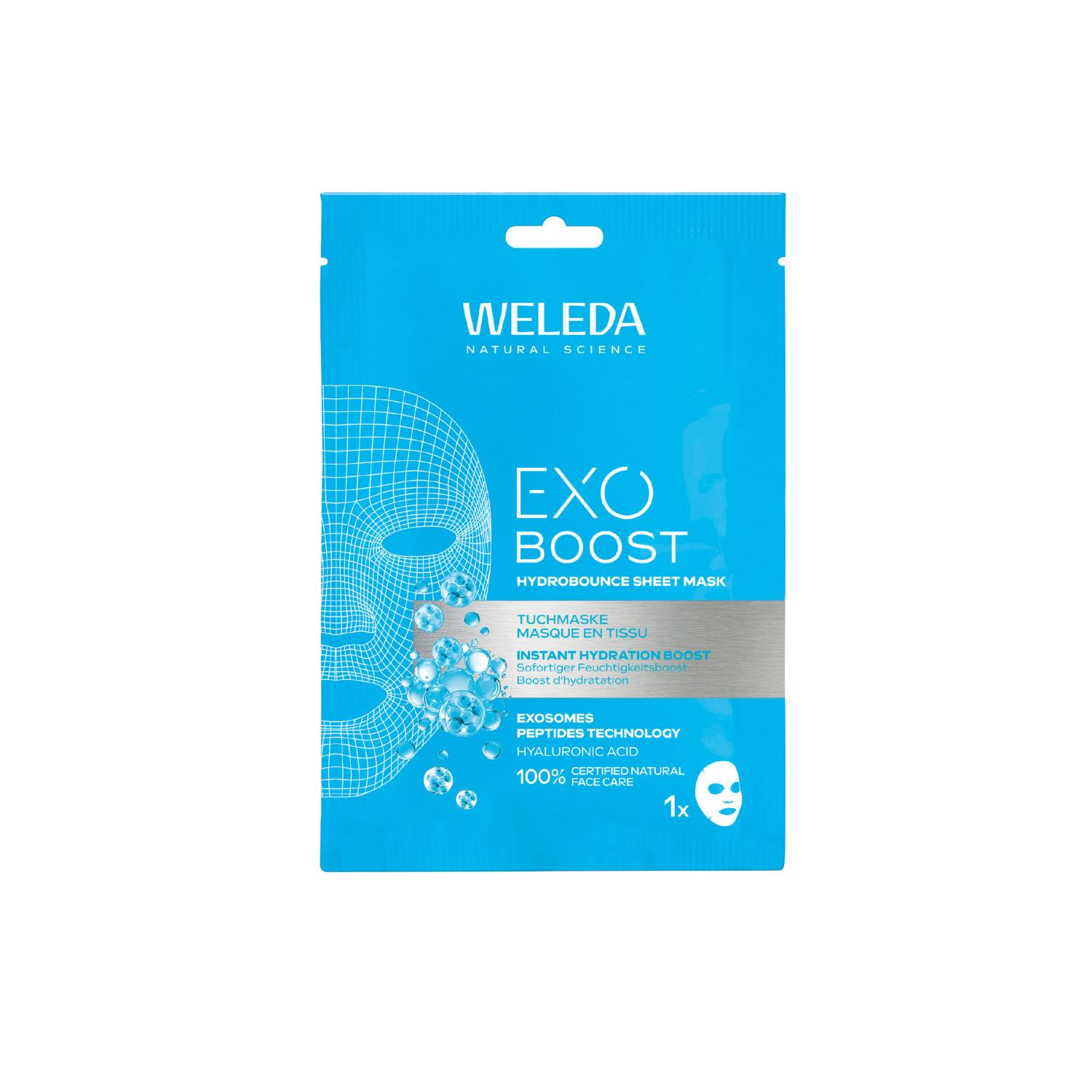 WELEDA Exo Boost Masque en tissu boost d'hydratation 1 masque