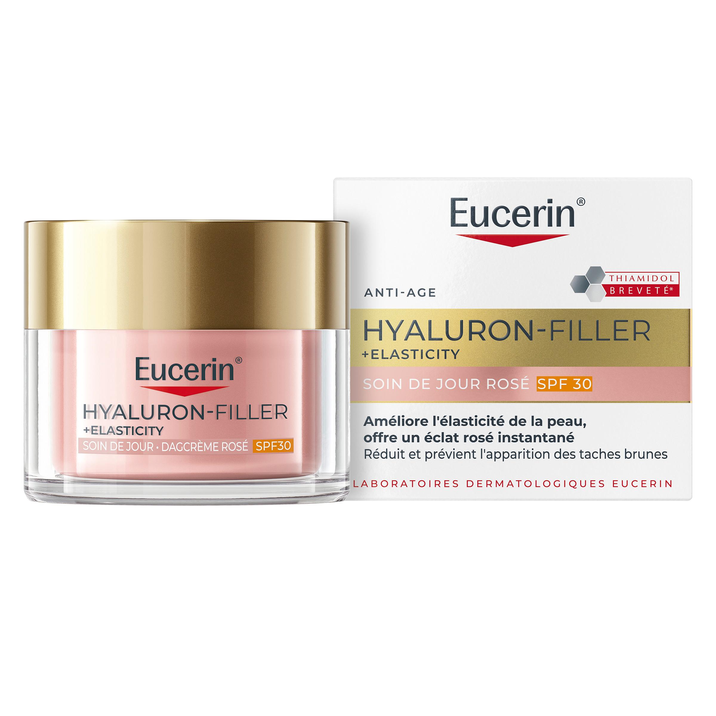 EUCERIN Hyaluron-Filler+Elasticity Soin de jour rosé SPF30 50ml