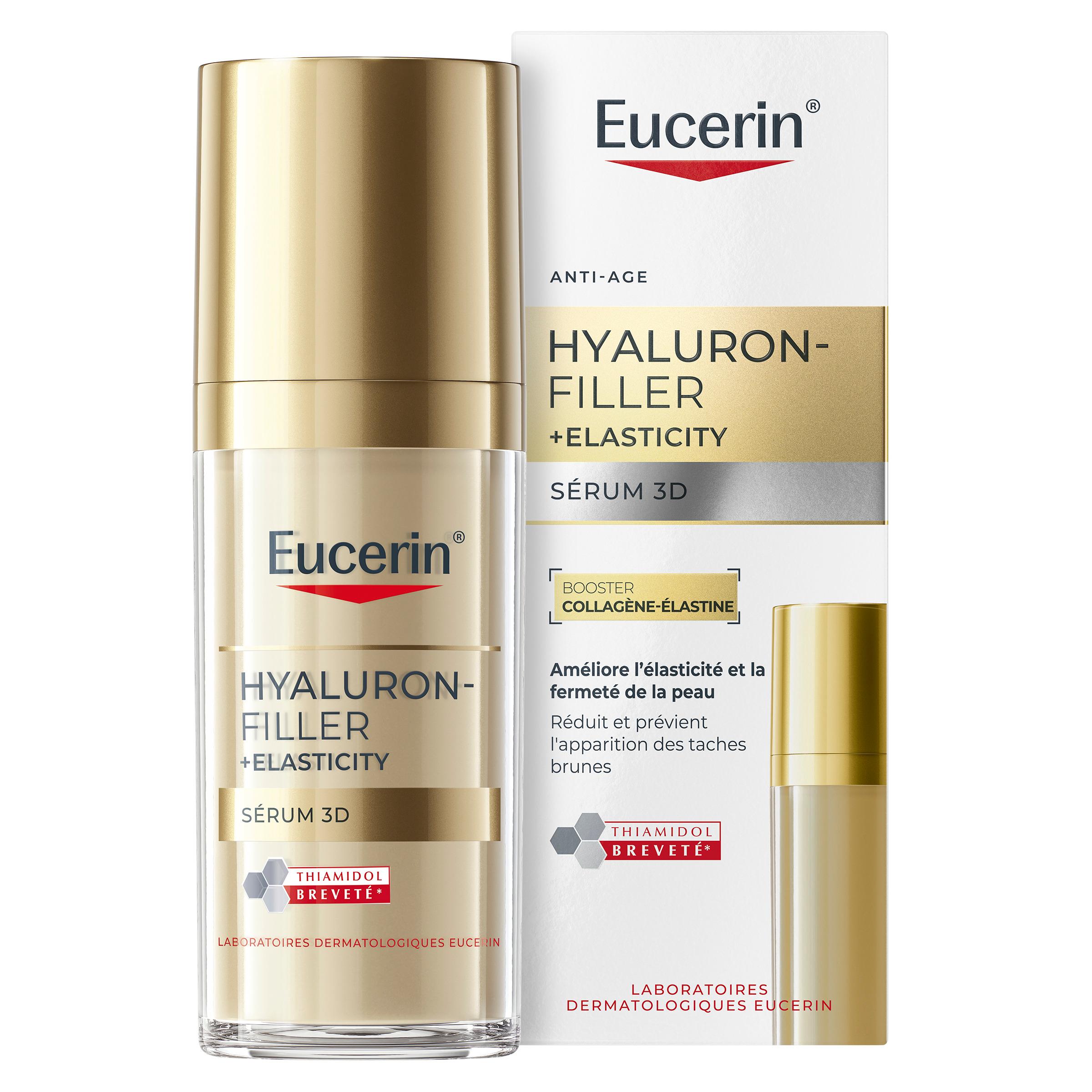 EUCERIN Hyaluron-Filler + Elasticity Sérum 3D anti-âge 30ml