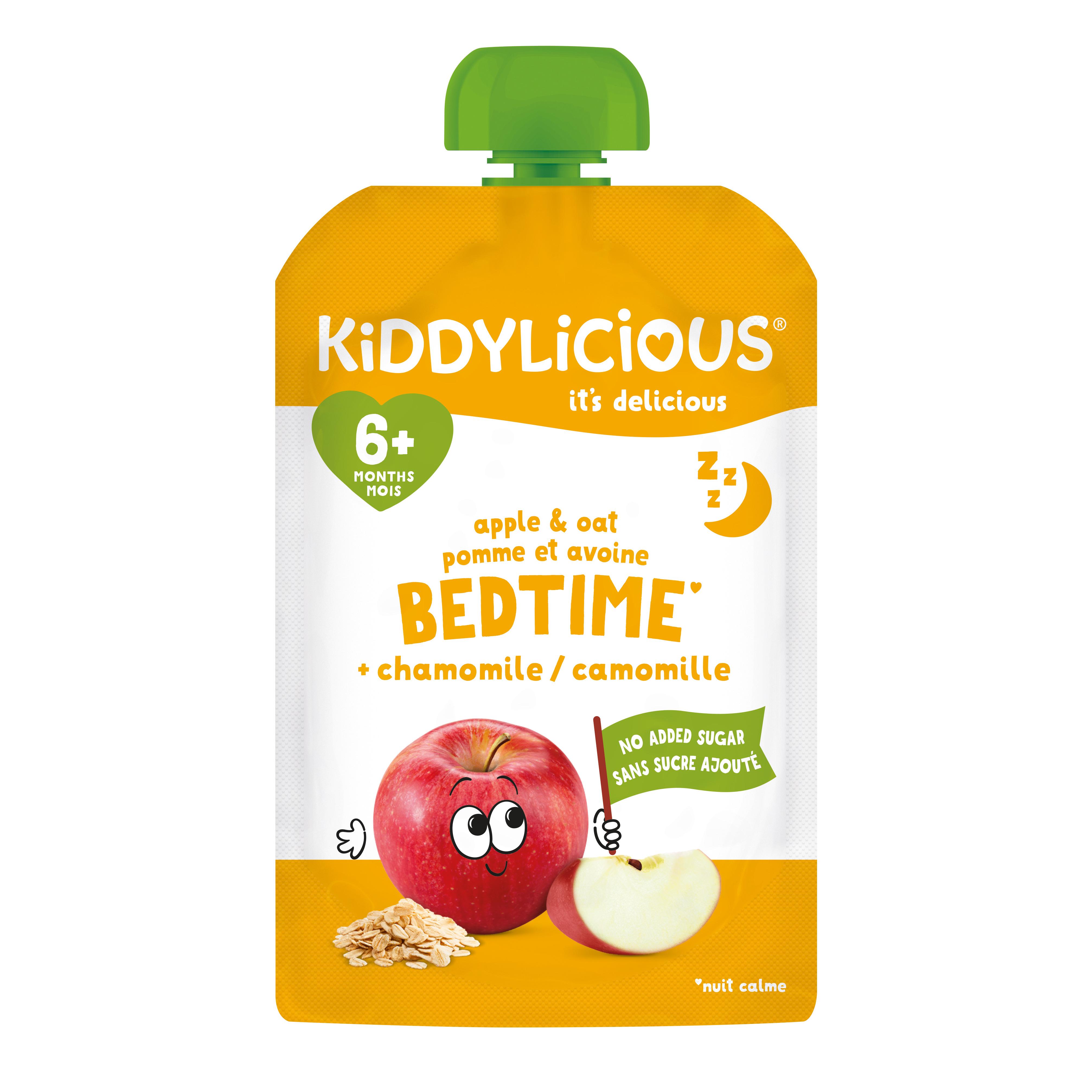KIDDYLICIOUS Compote pomme avoine camomille dès 6 mois 100g