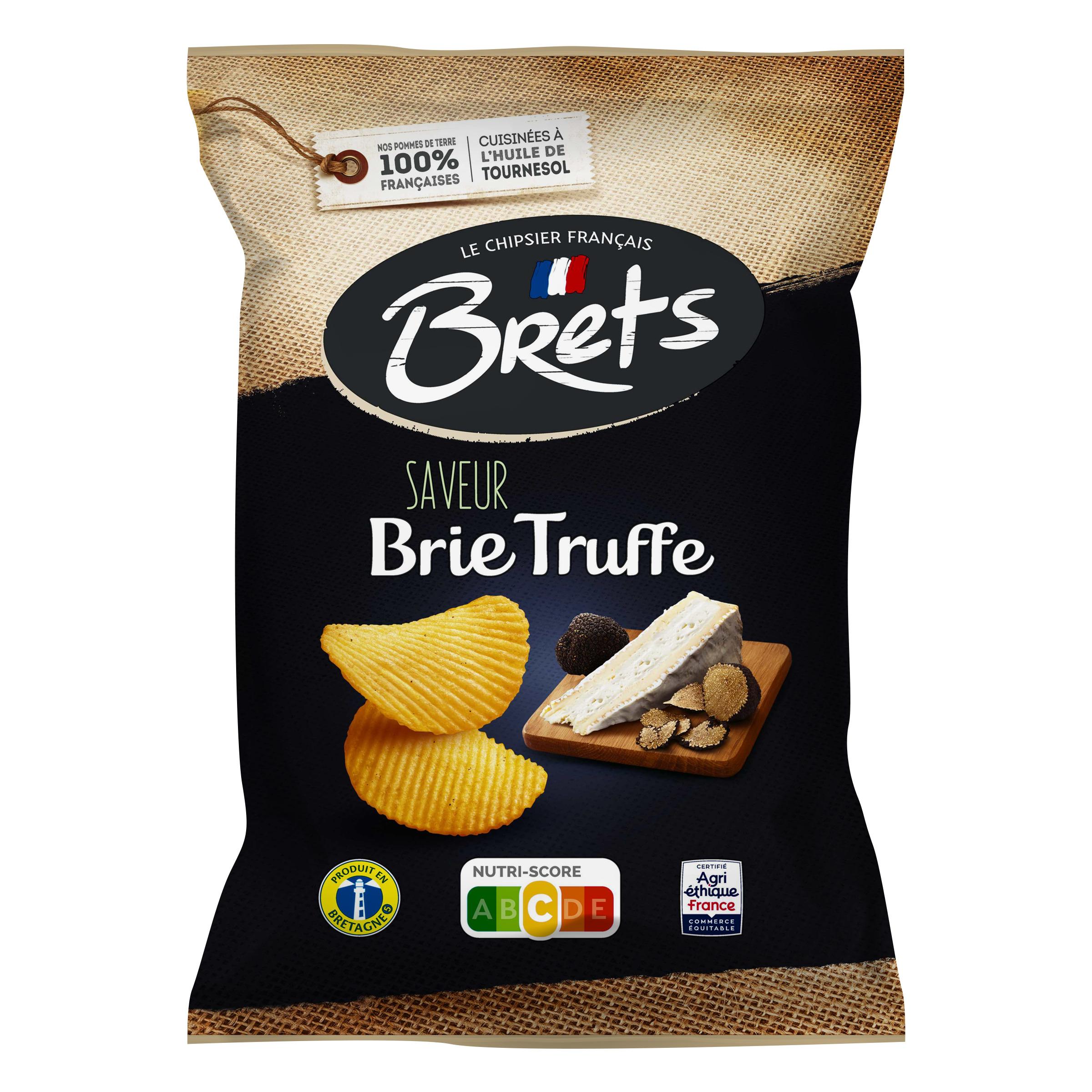BRETS Chips saveur brie truffe 125g