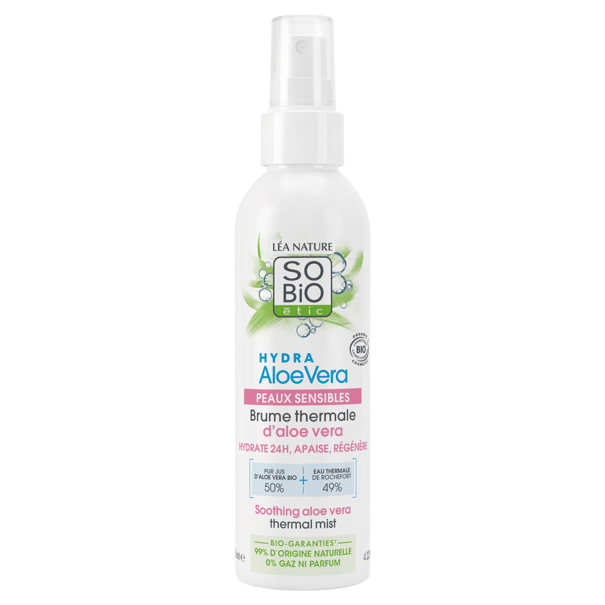 SO BIO ETIC Hydra Aloe Vera Brume thermale 125ml