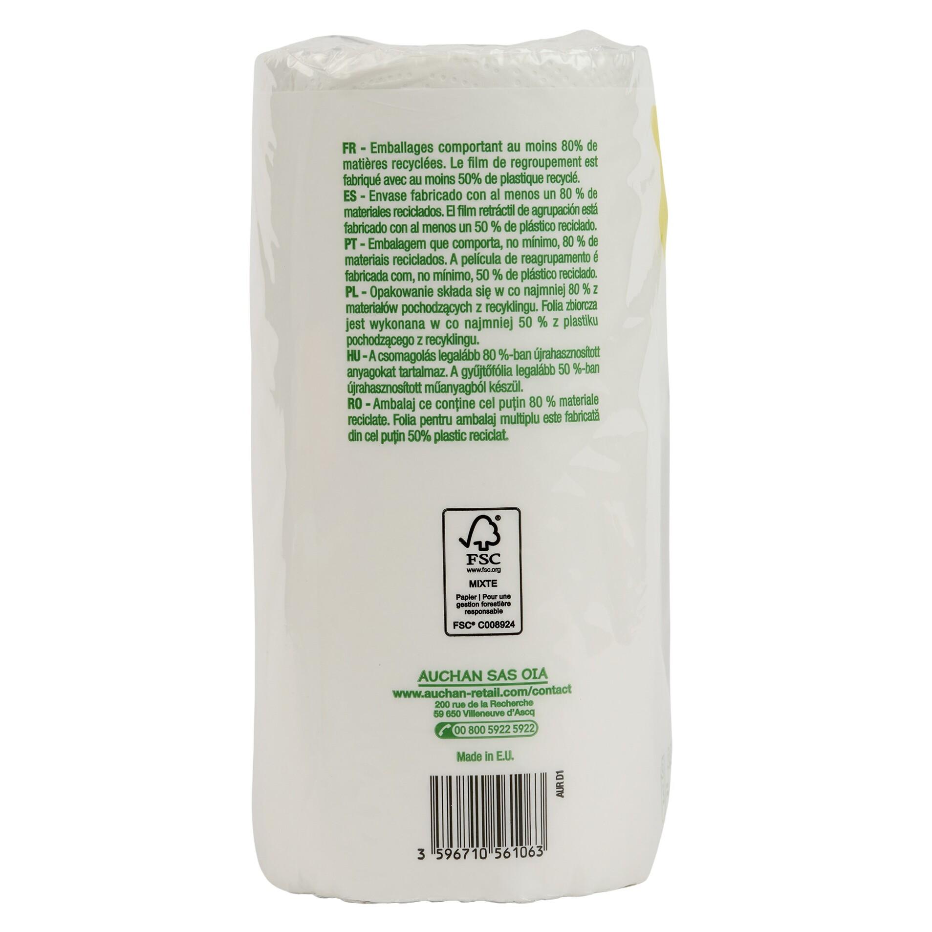 Voir la diapositive 2 : POUCE Essuie-tout compact = 9 standards 3 rouleaux