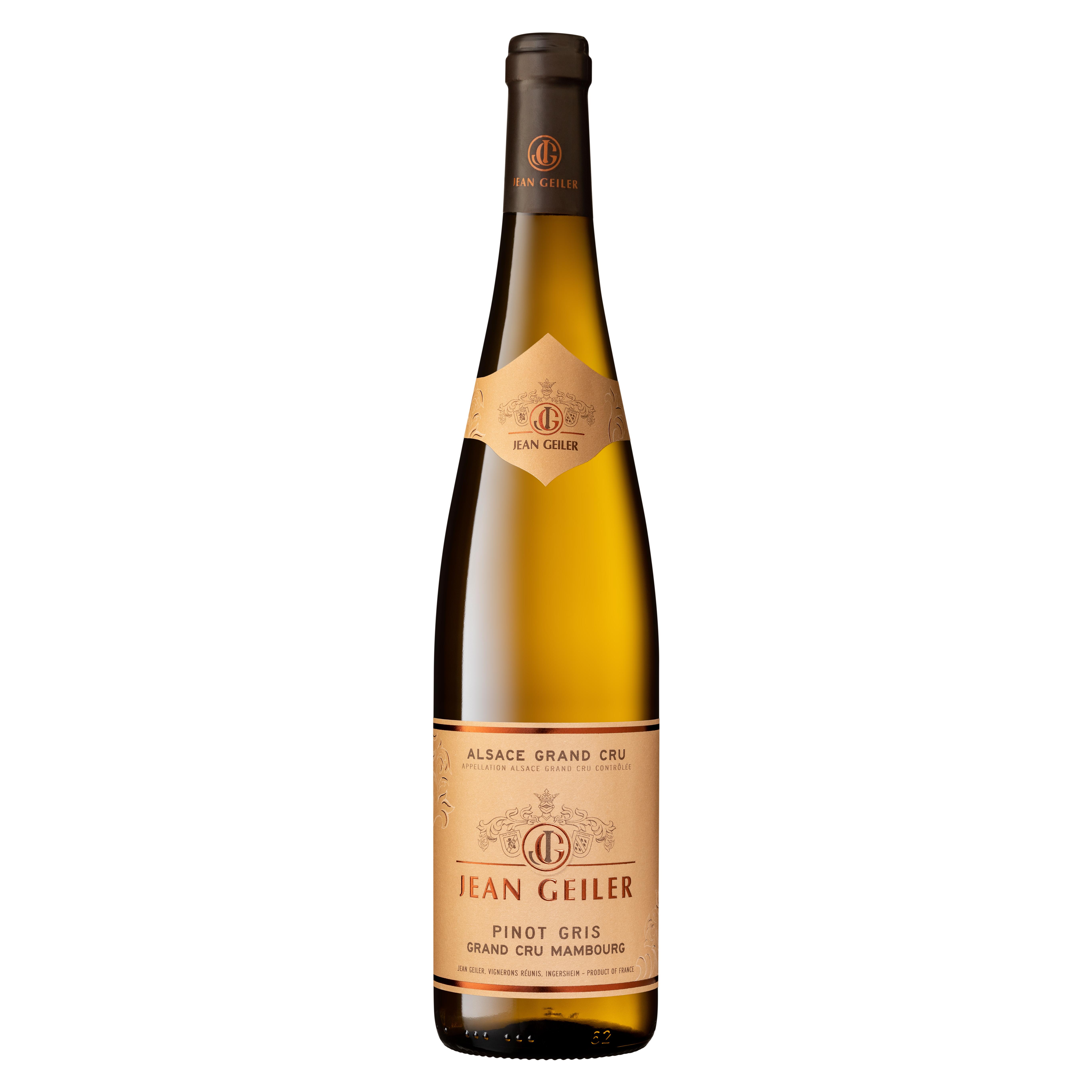 Voir la diapositive 2 : AOP Alsace grand cru Jean Geiler pinot gris Mambourg 75cl