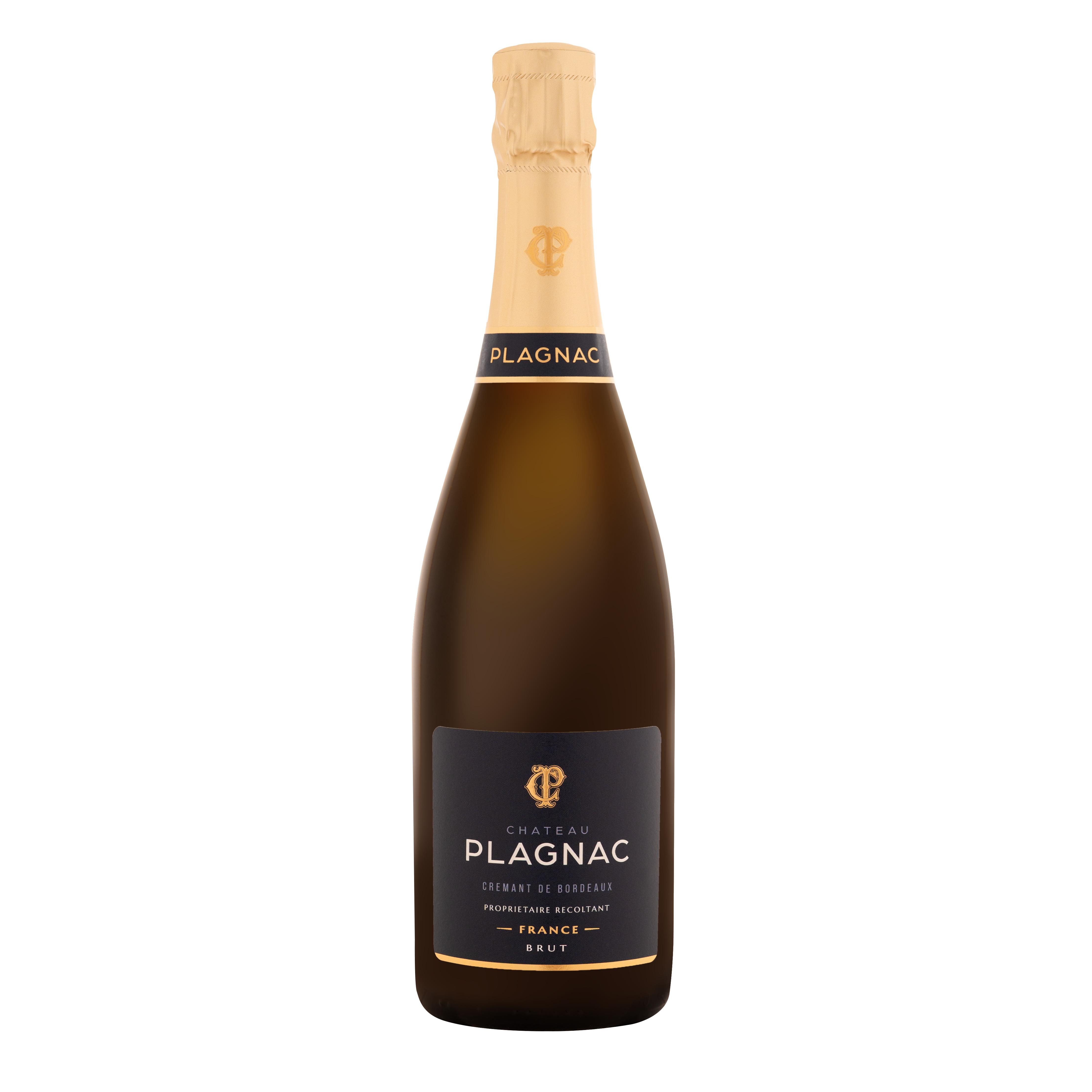AOP Crémant de Bordeaux brut Château Plagnac HVE 75cl