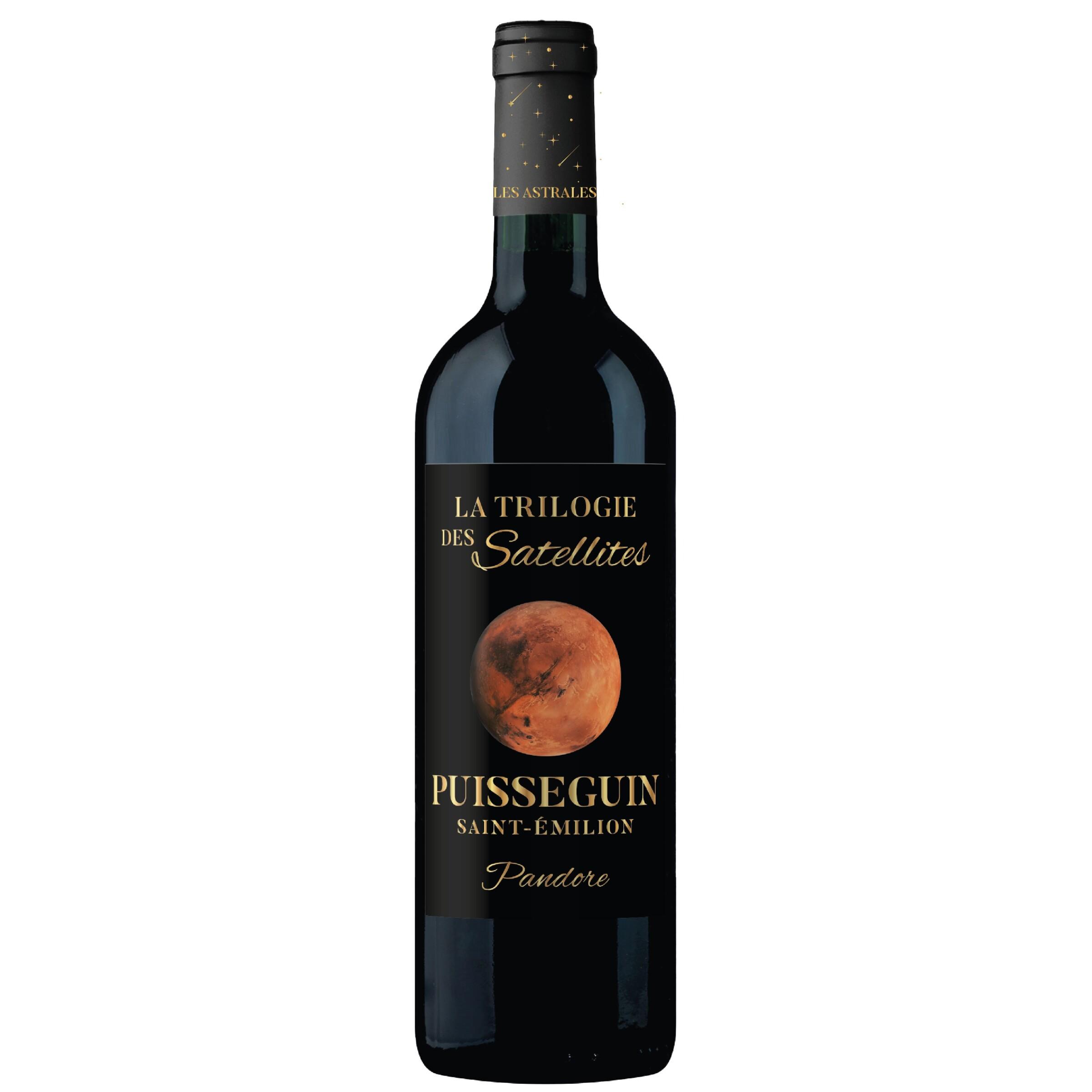 AOP Puisseguin-Saint-Emilion La Trilogie des Satellites Pandore 75cl