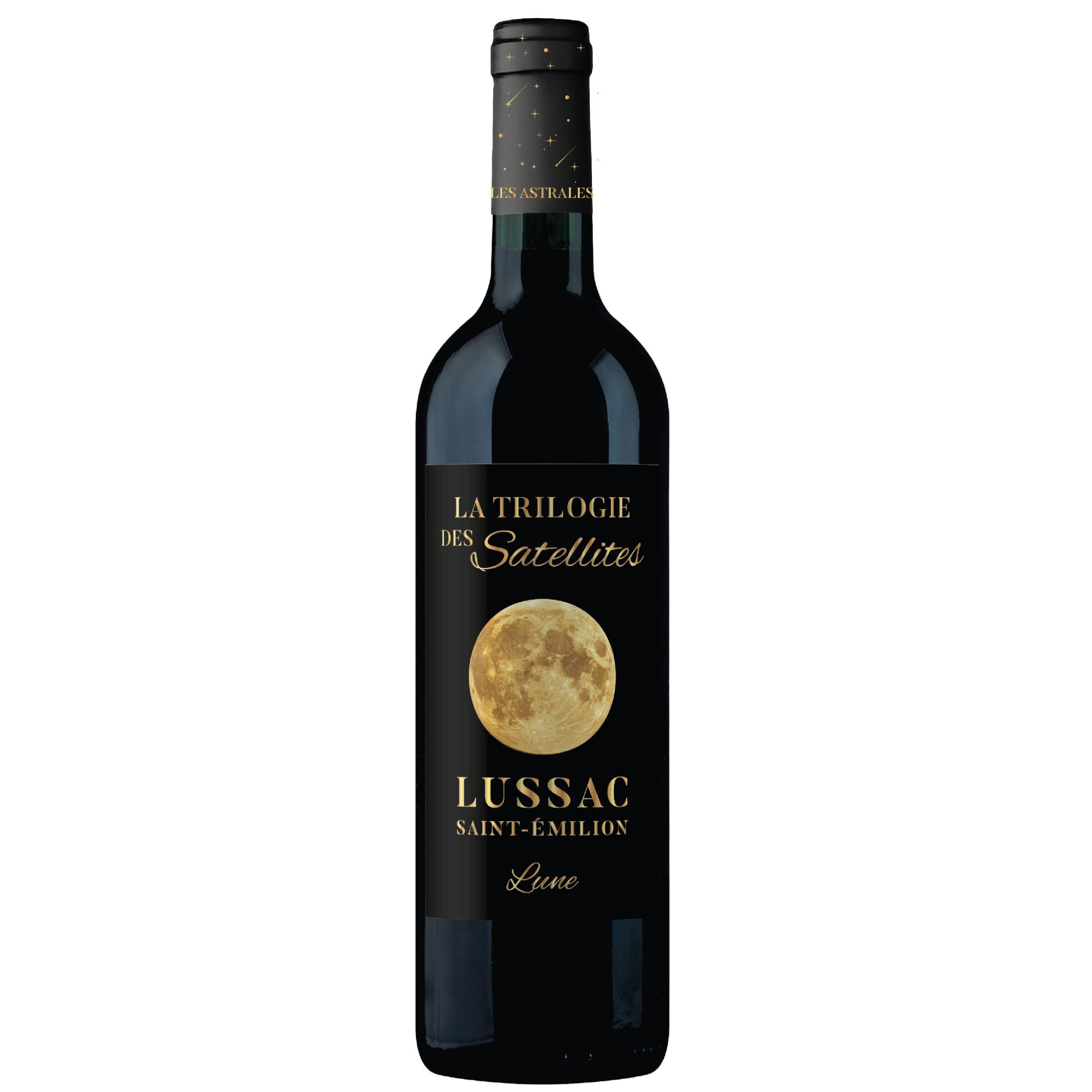 AOP Lussac Saint-Emilion La Trilogie des Satellites Lune Rouge 75cl